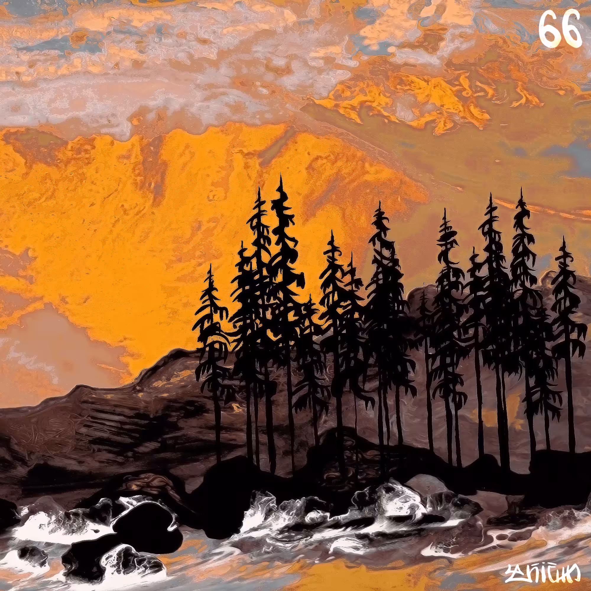 Fluidscape №66