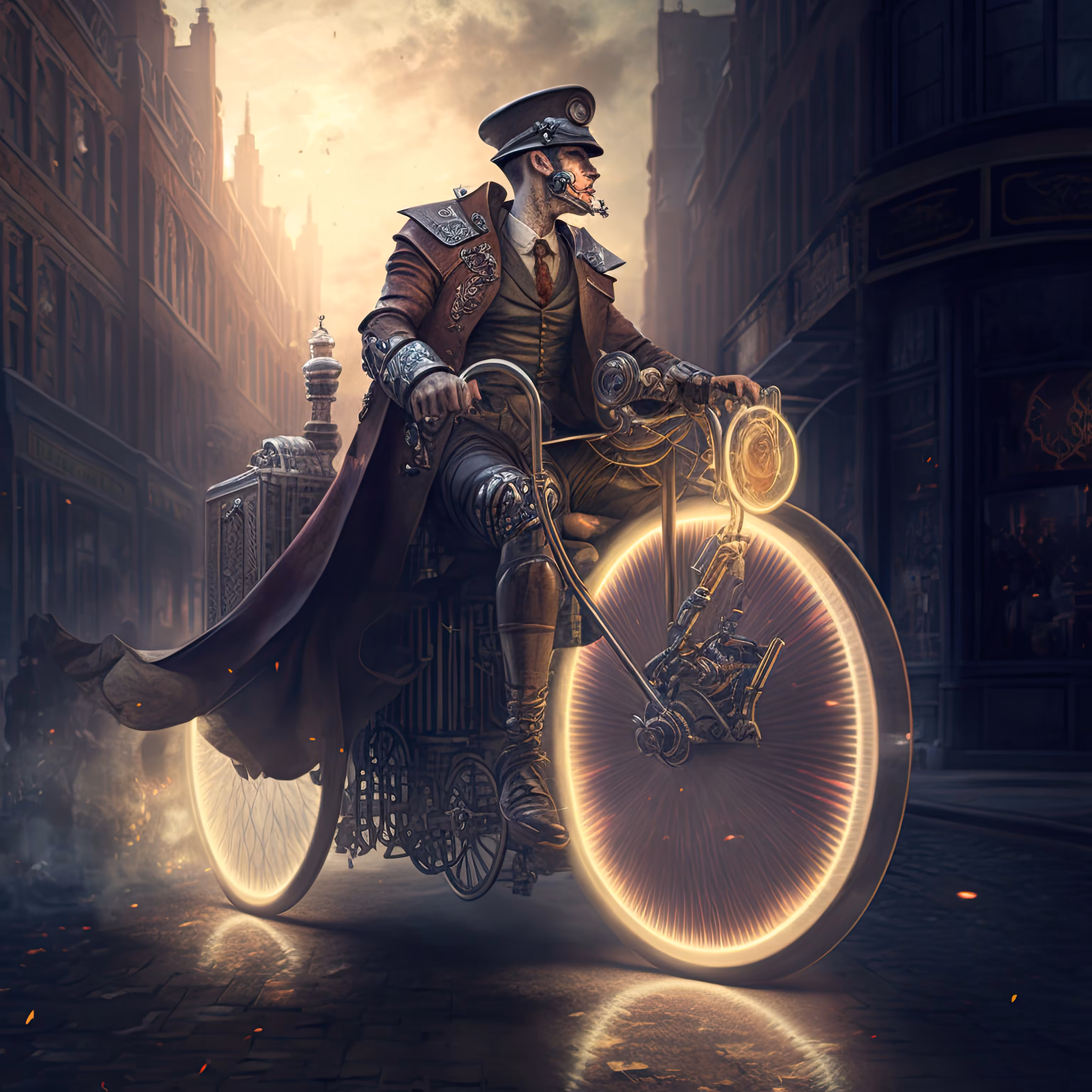 Steam Electric Hybrid Bicycles
