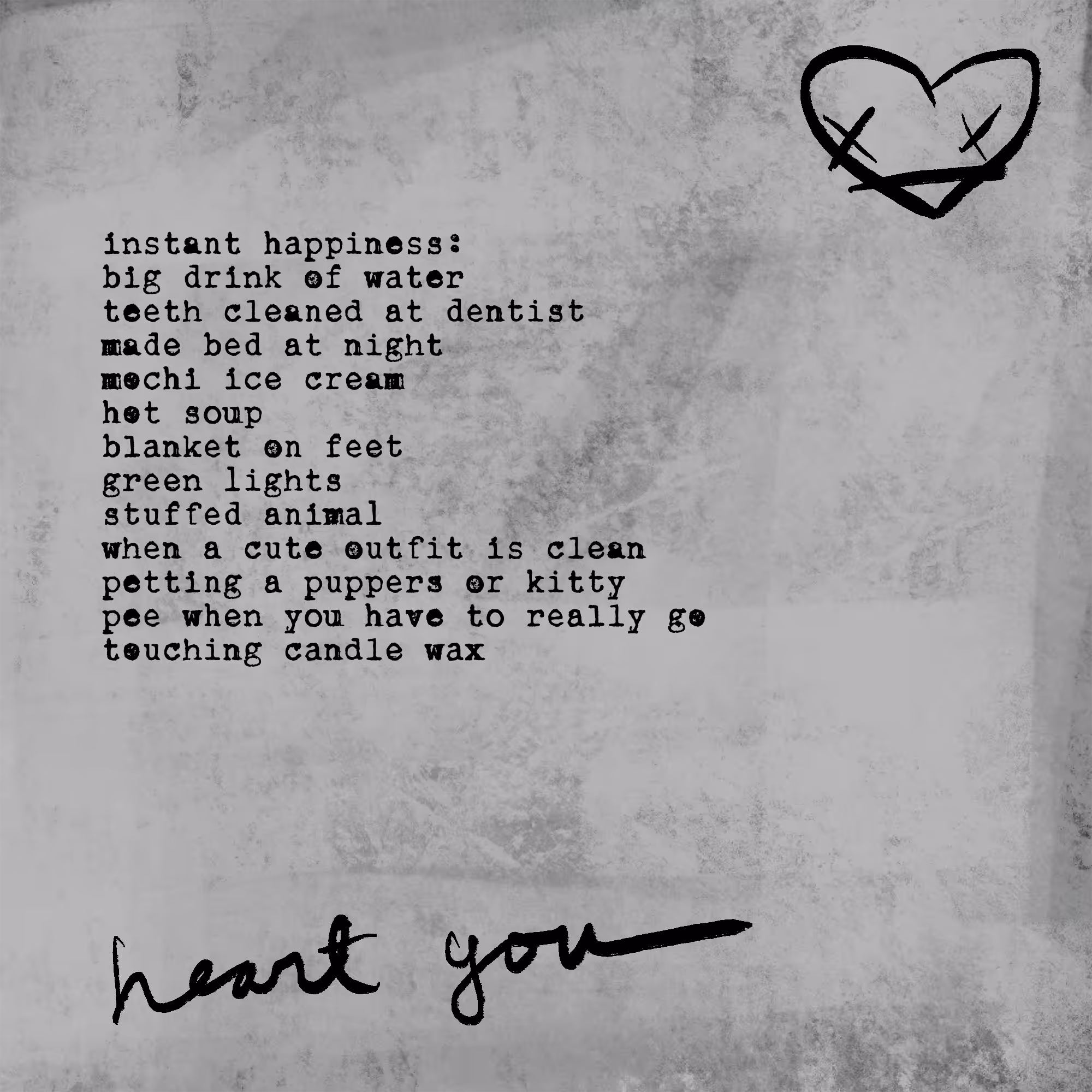 Heart You Poems #82