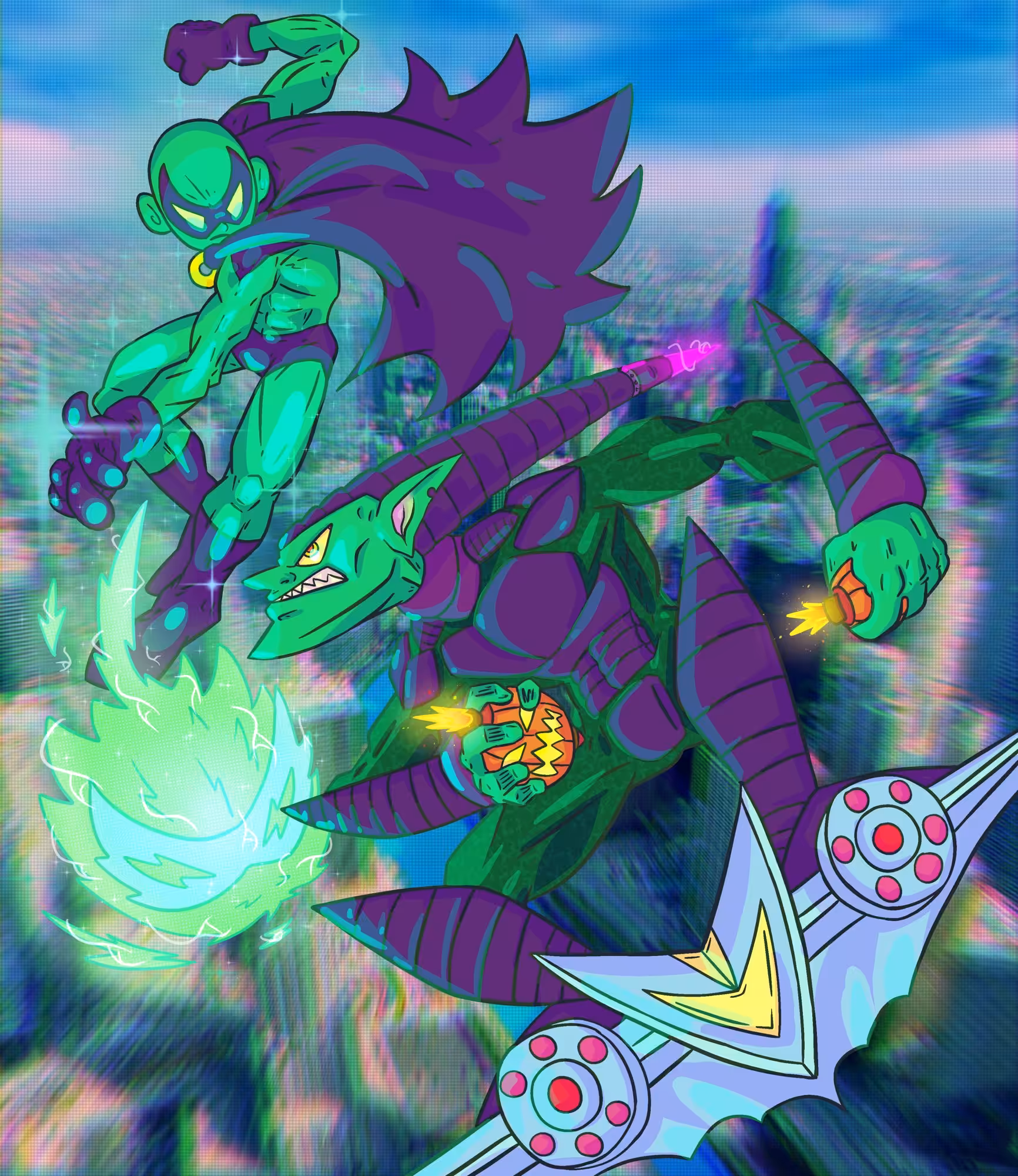 Emerald Gun vs Green Goblin