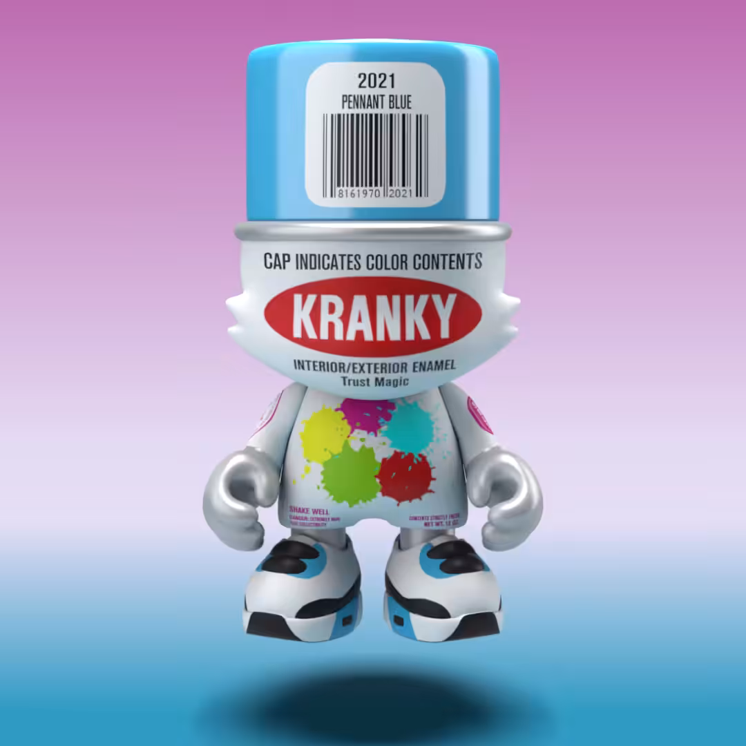 Kranky: Clean AF Pennant Blue