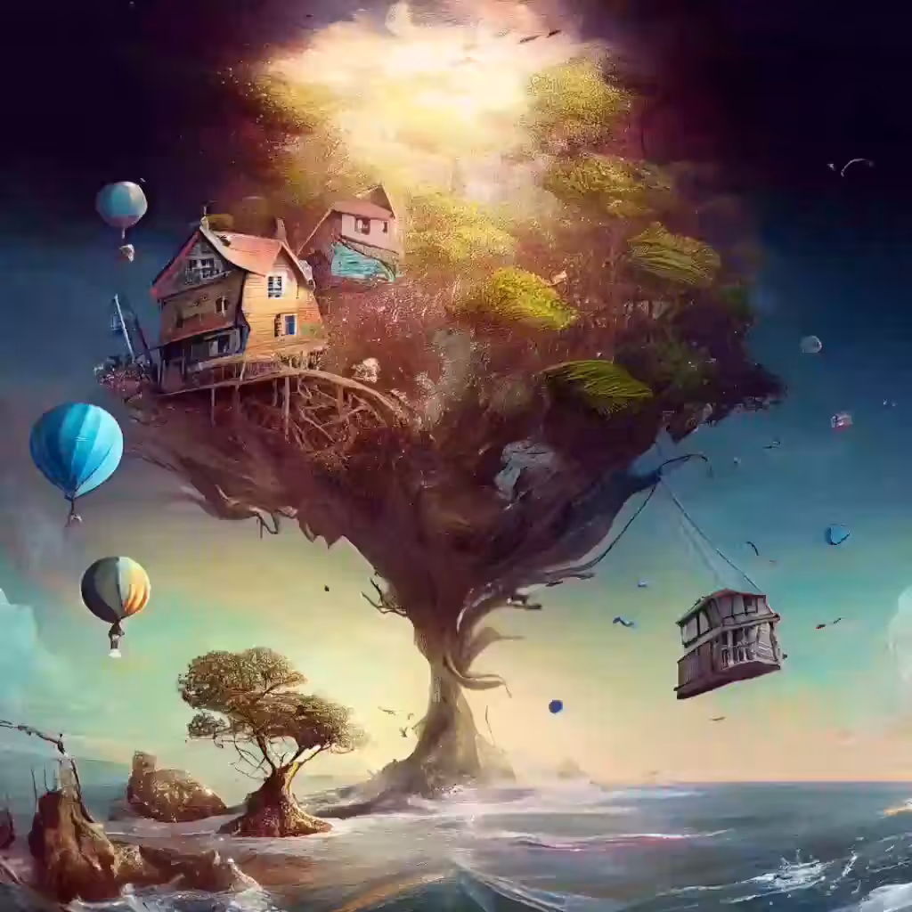 Happy tree 48 - restless sea