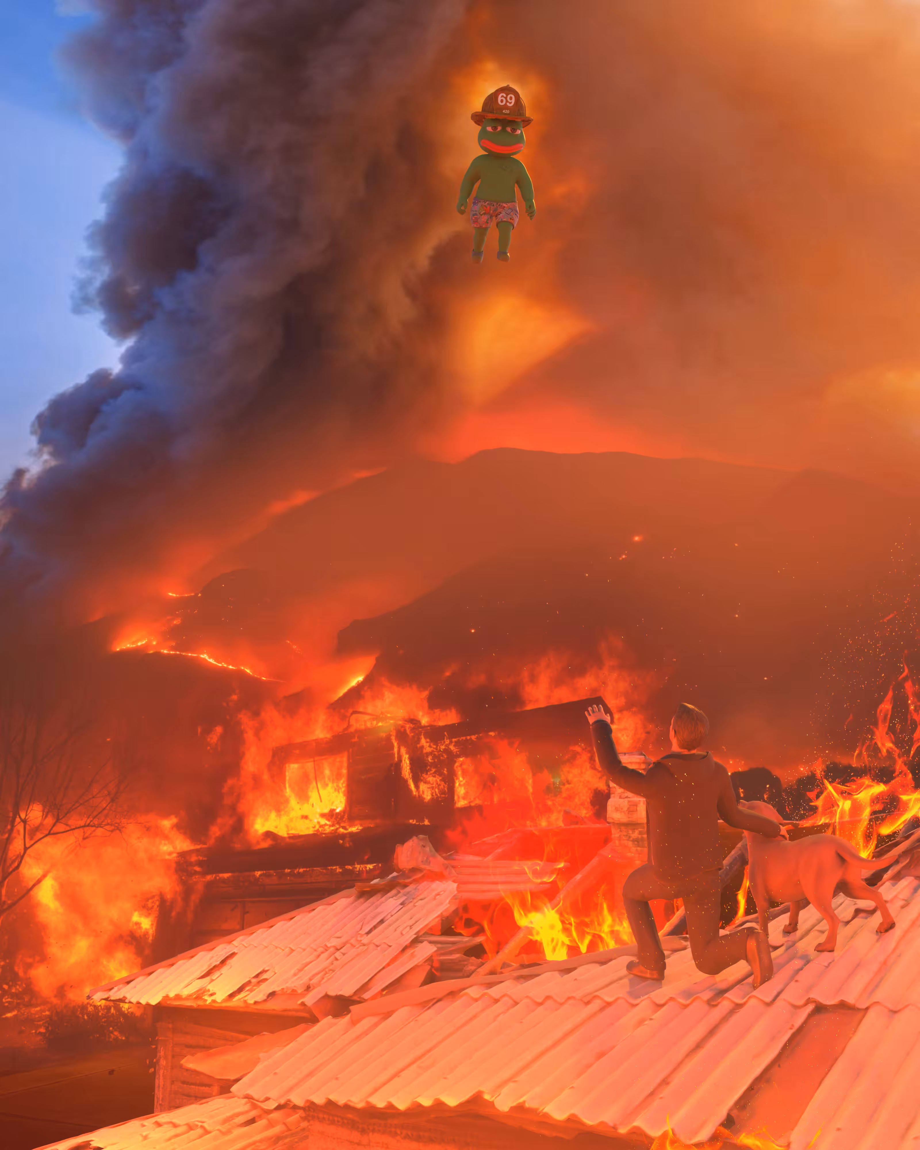 Between Two Days: Los Angeles Fire