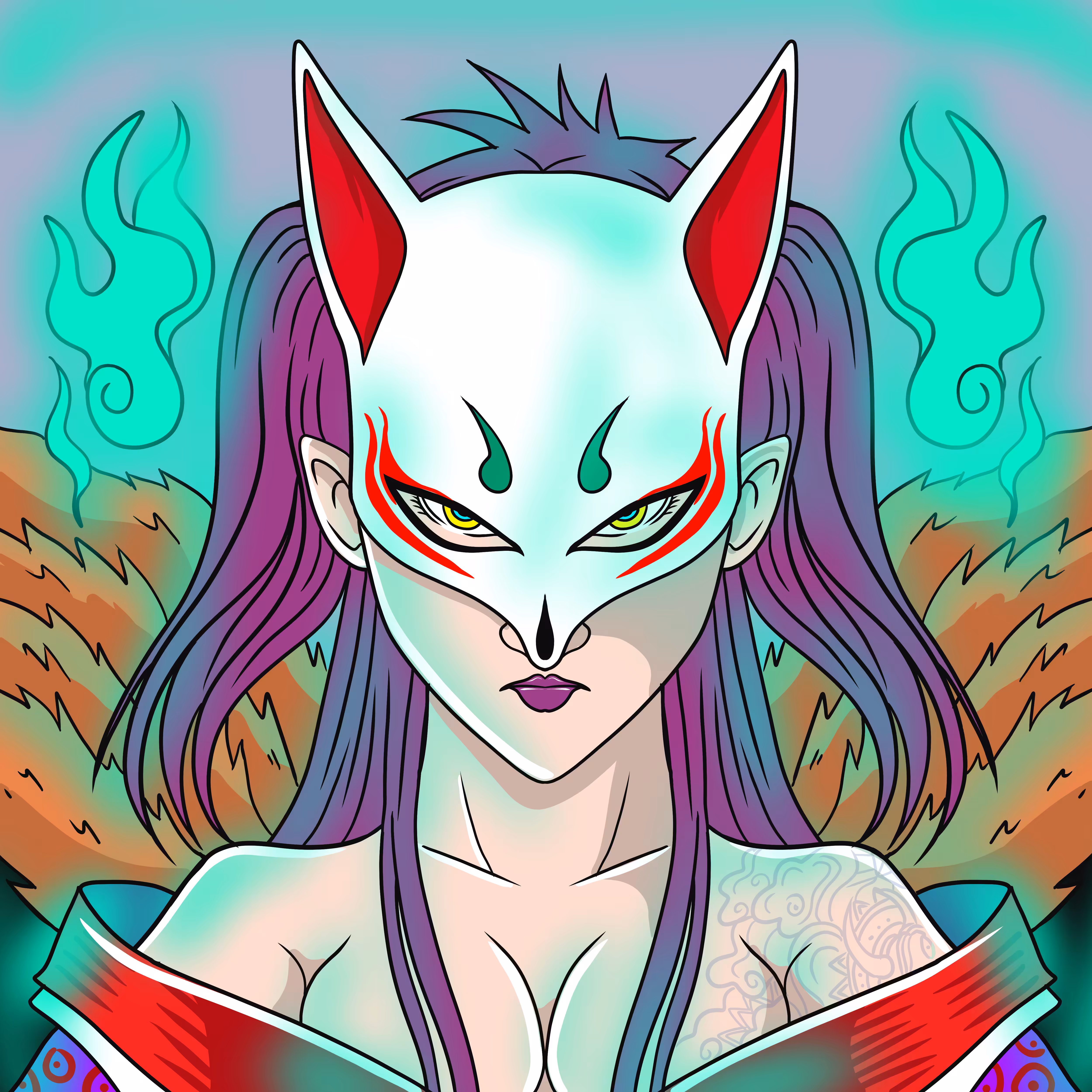 HEN OBJKT #5 KITSUNE