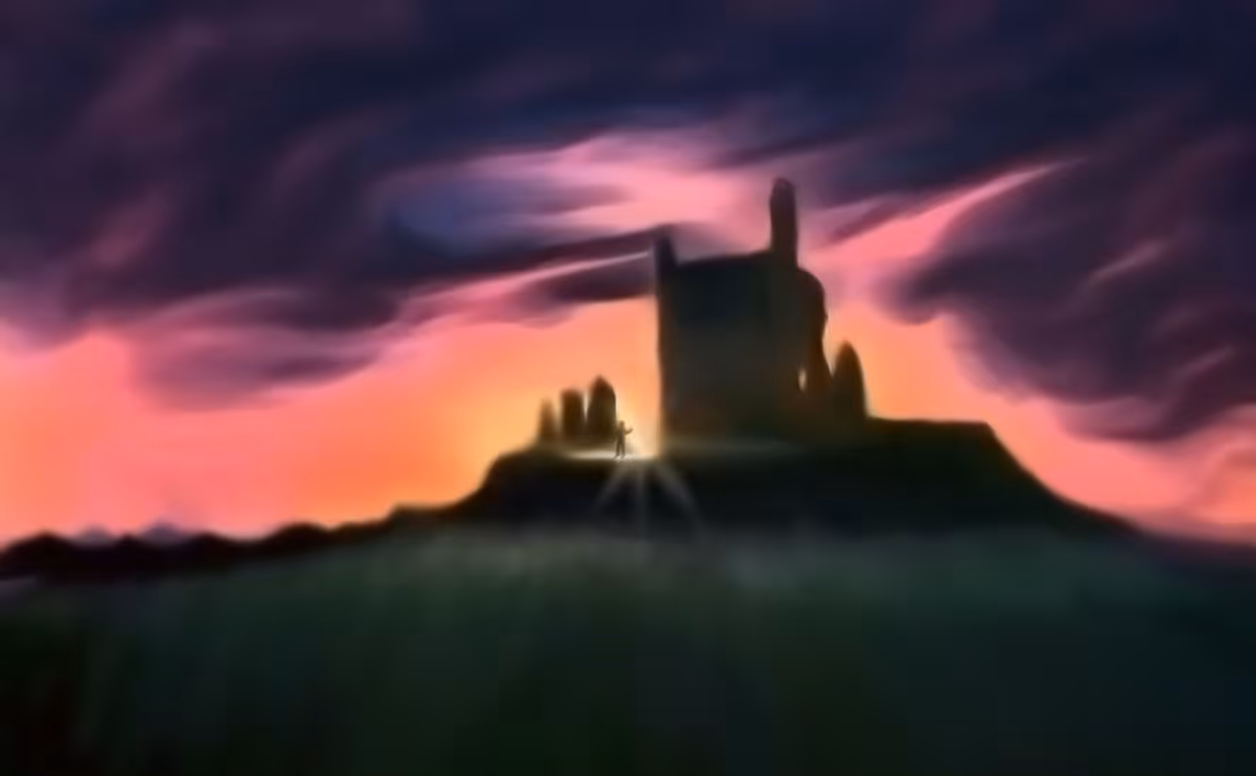 Man In The Ruins