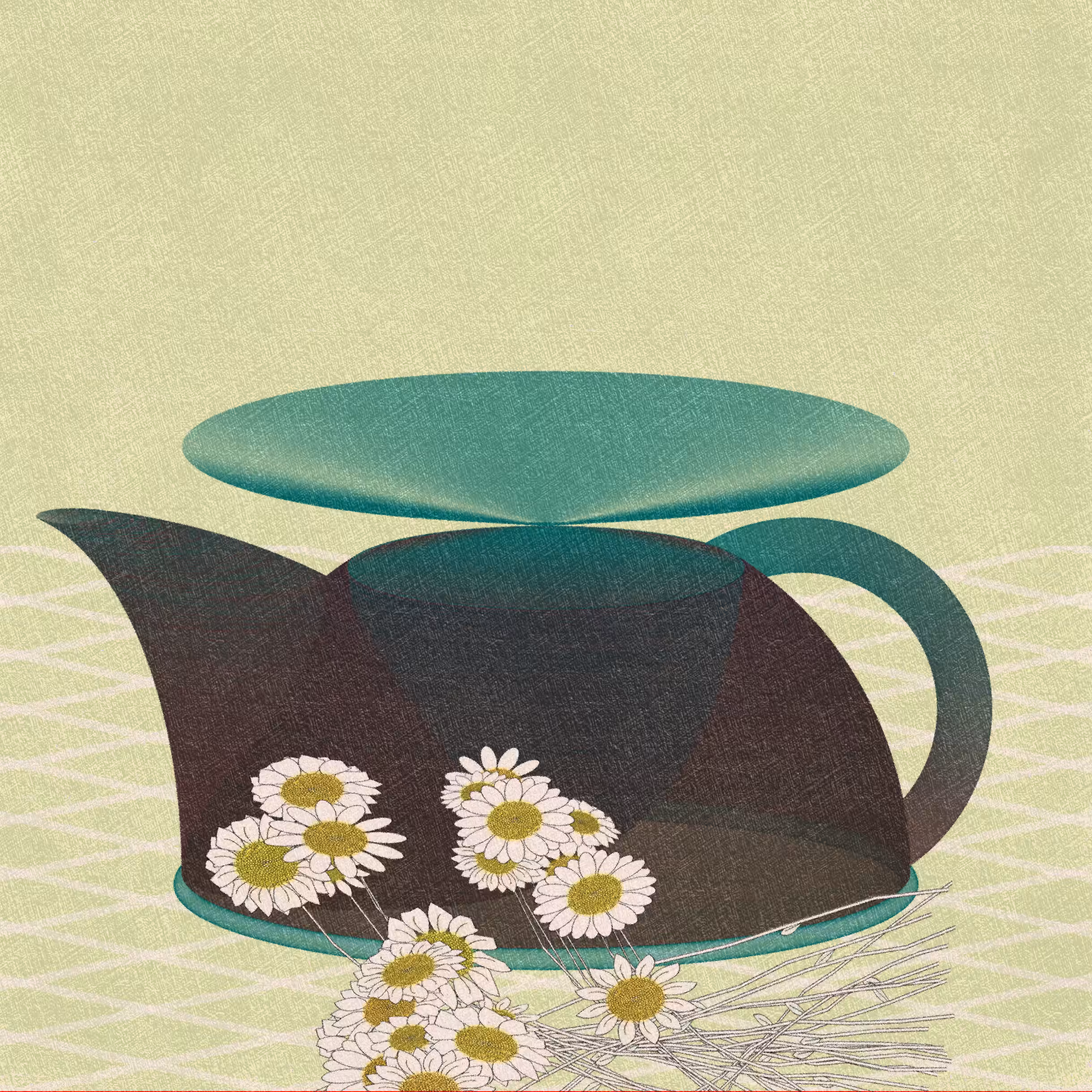 Vases and Daisies #18
