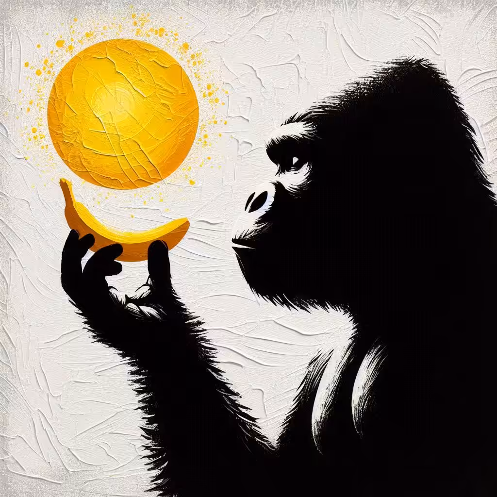 Ape Silhouette Radiance