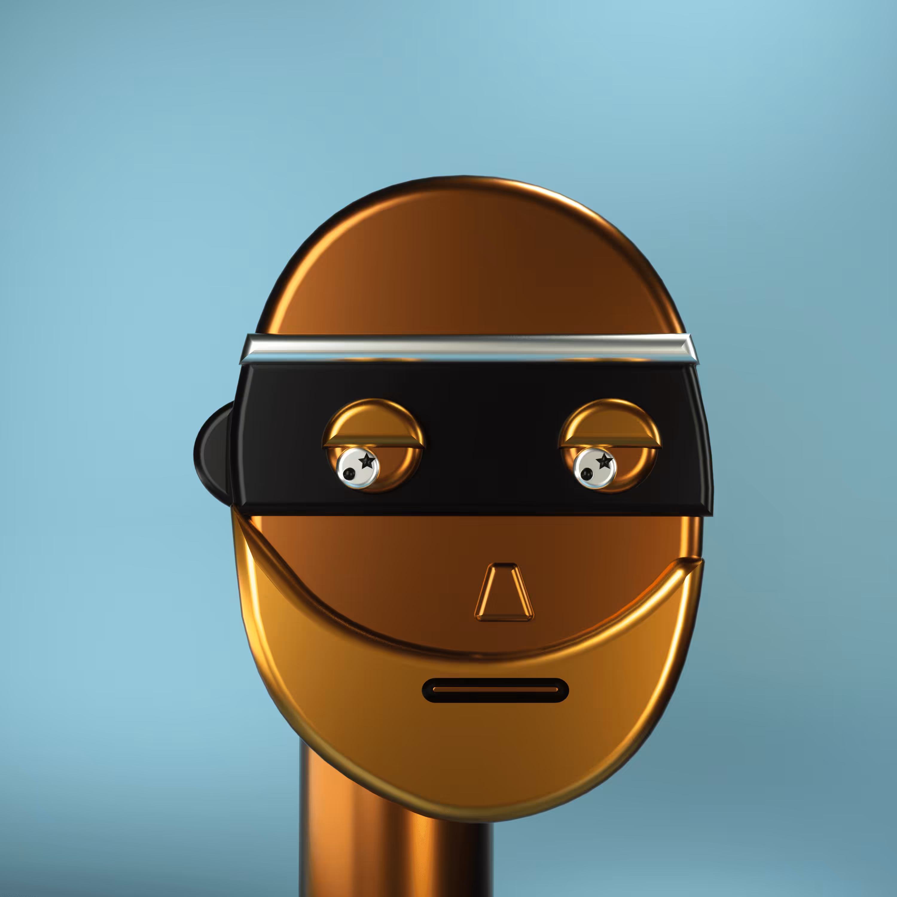 3D Chrome Punks: 3D Chrome Punk #300