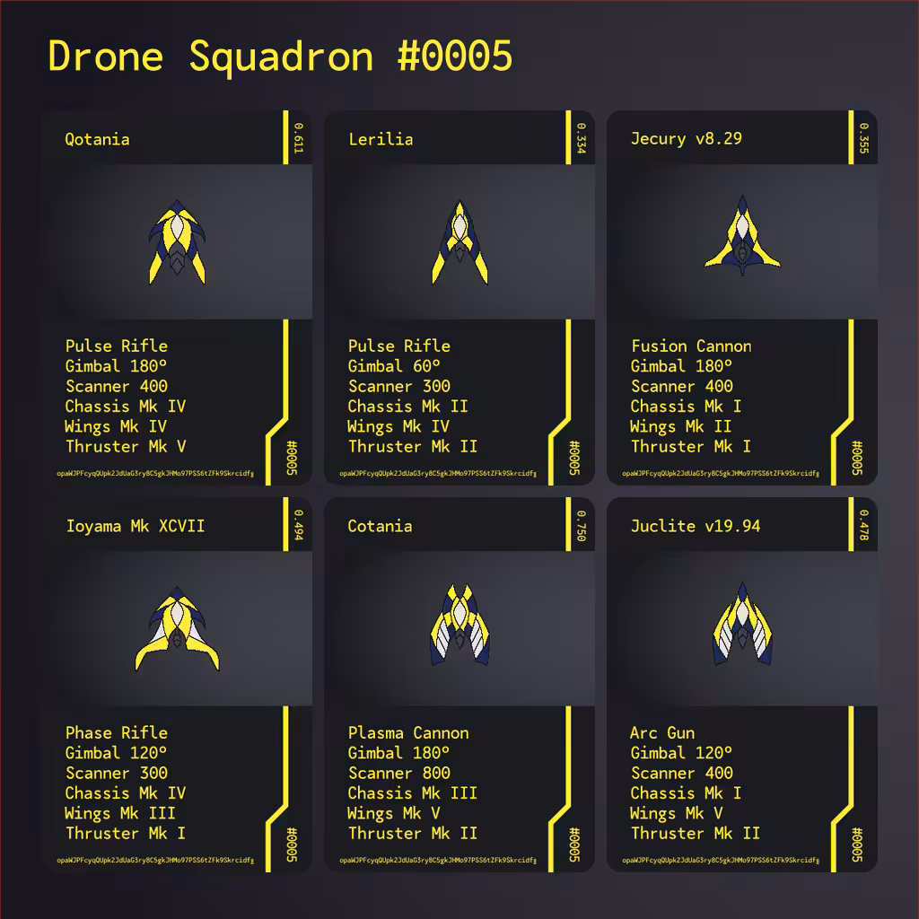 Drone Squadron: Elite #0005