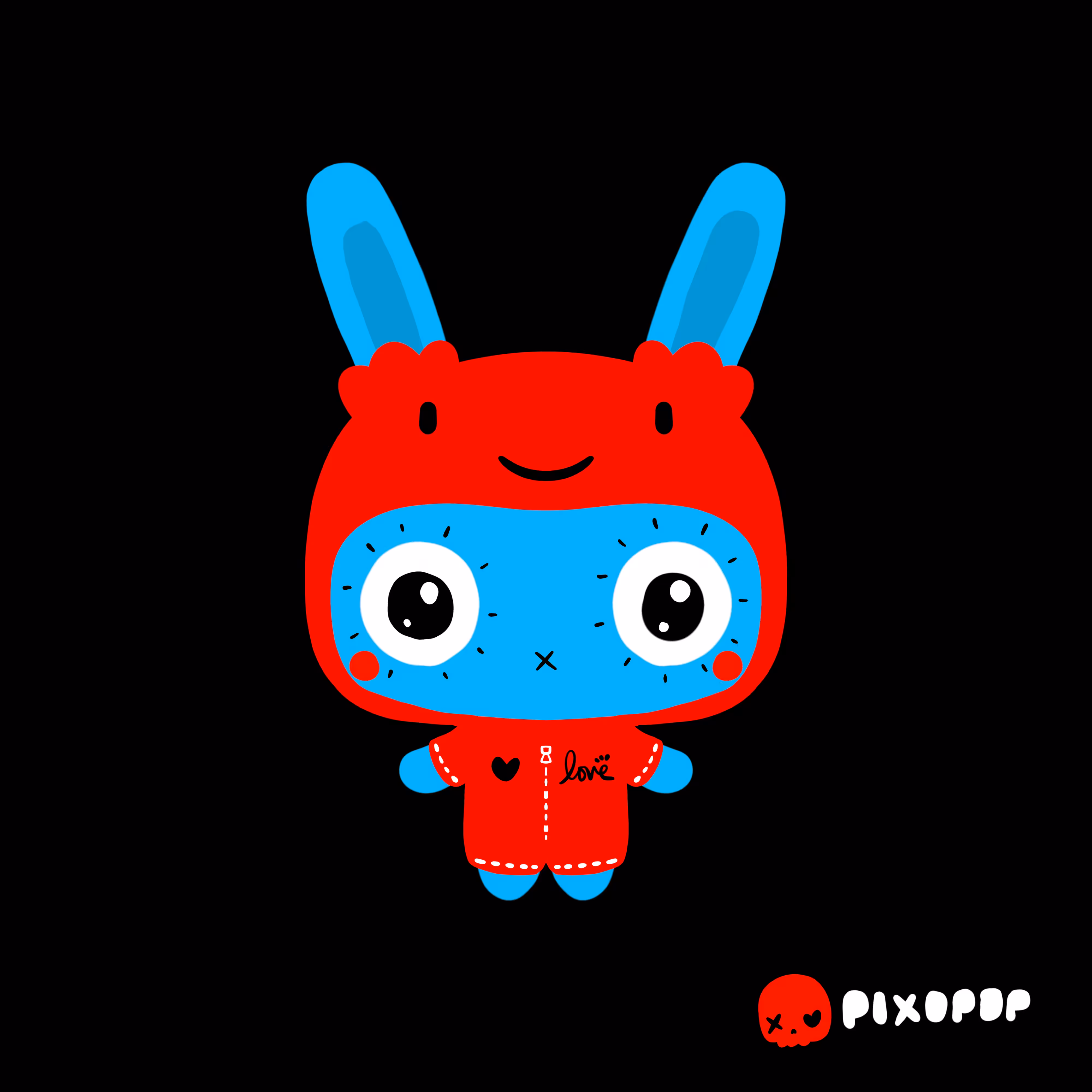 PIXOPOP CUTIES: Stitch Bunny #122