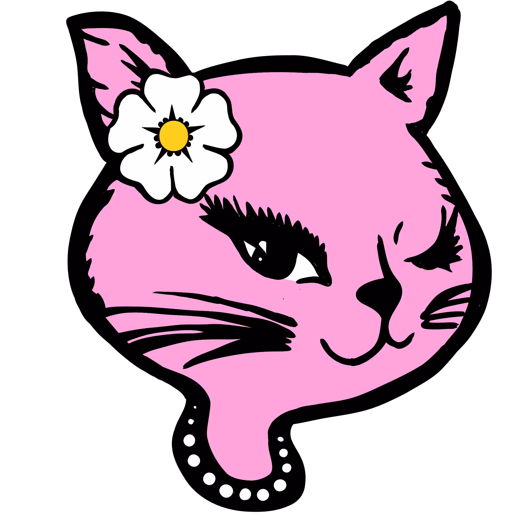 Cathead Sticker 01