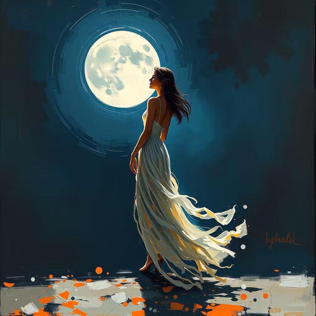 In the moonlight 