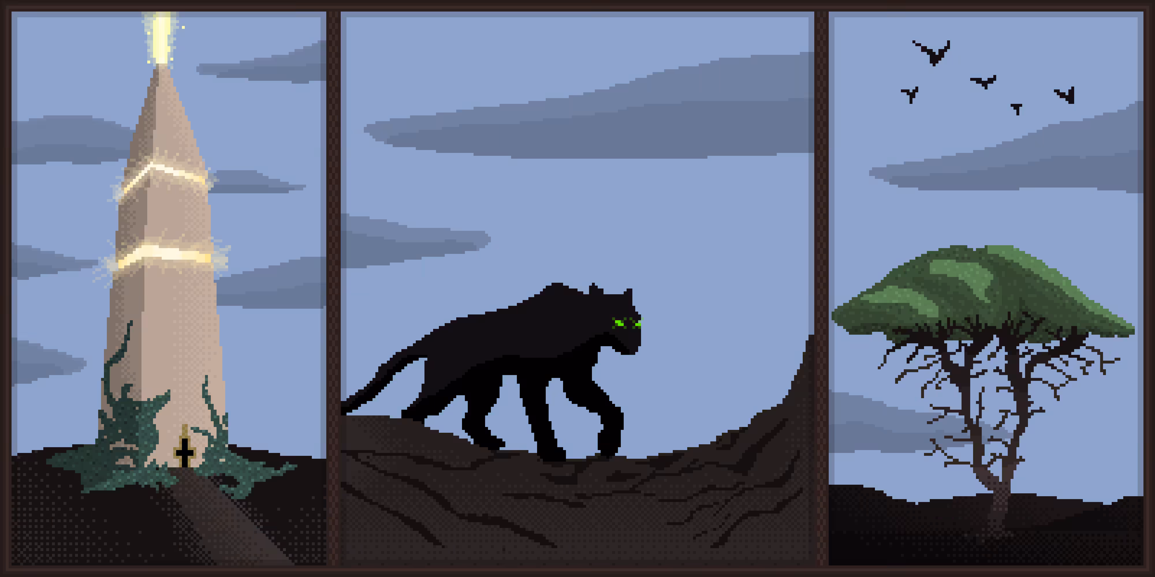 PANTHER'S TRIPTYCH