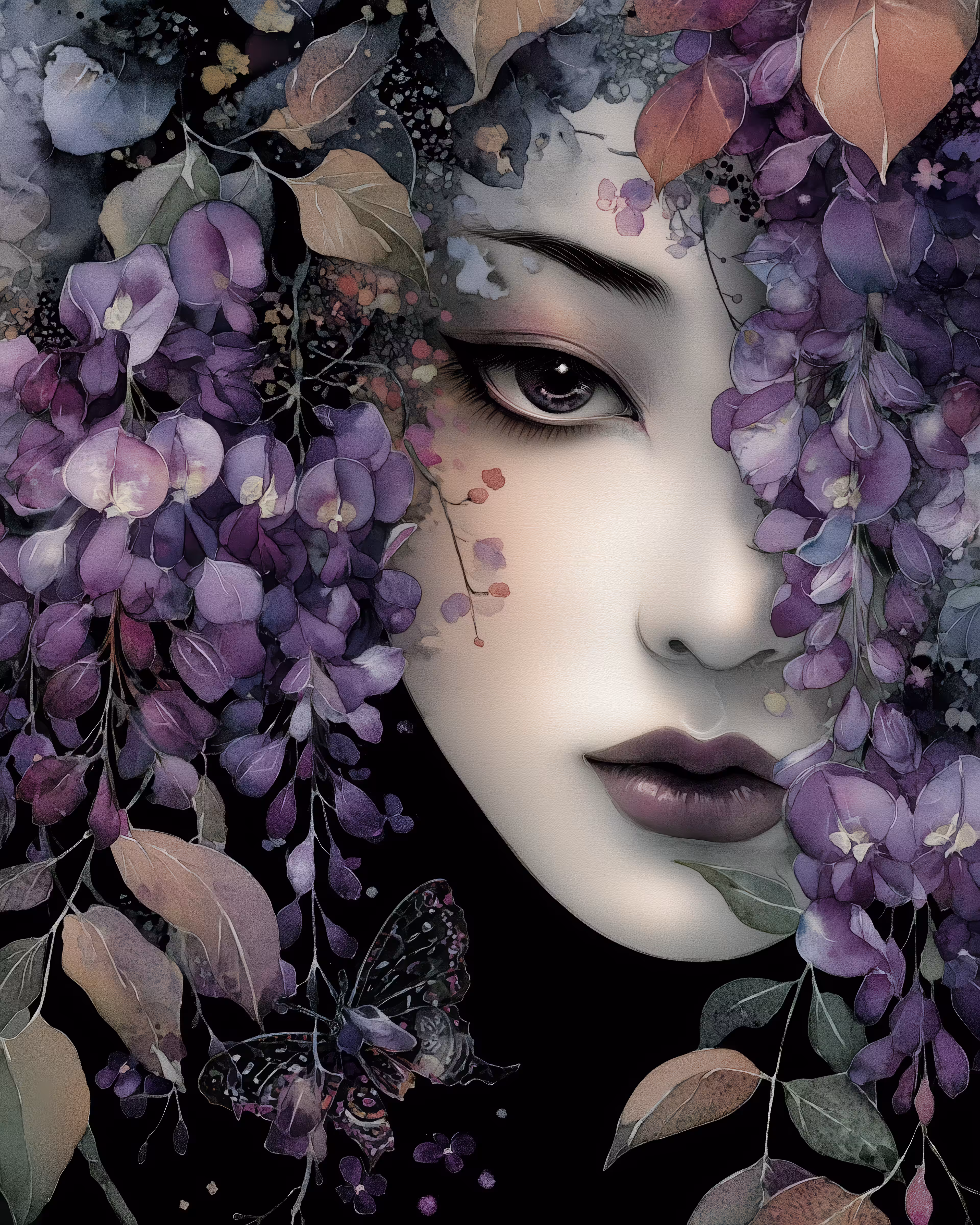 Impression in Wisteria - 6