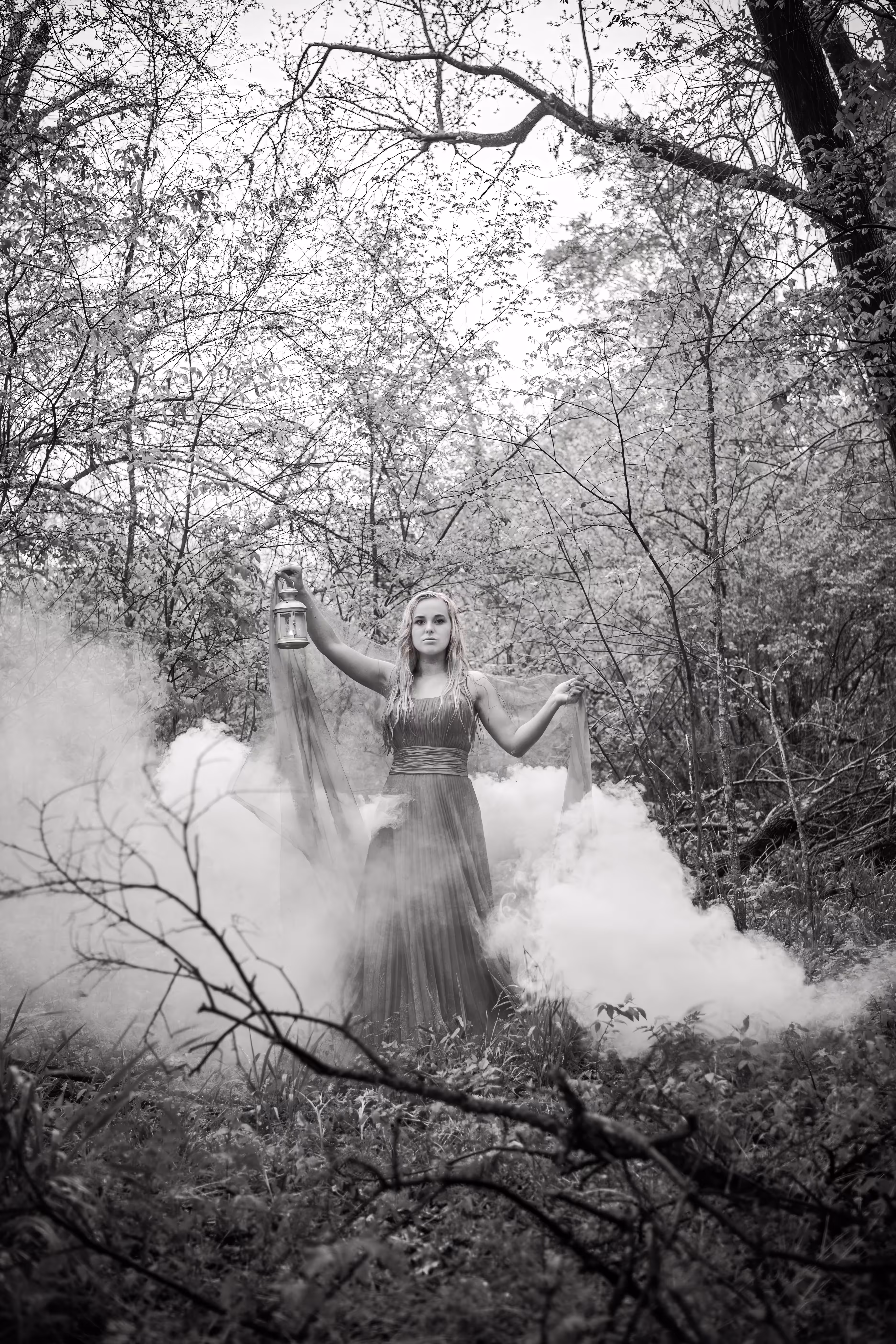 A Woman in the Forest