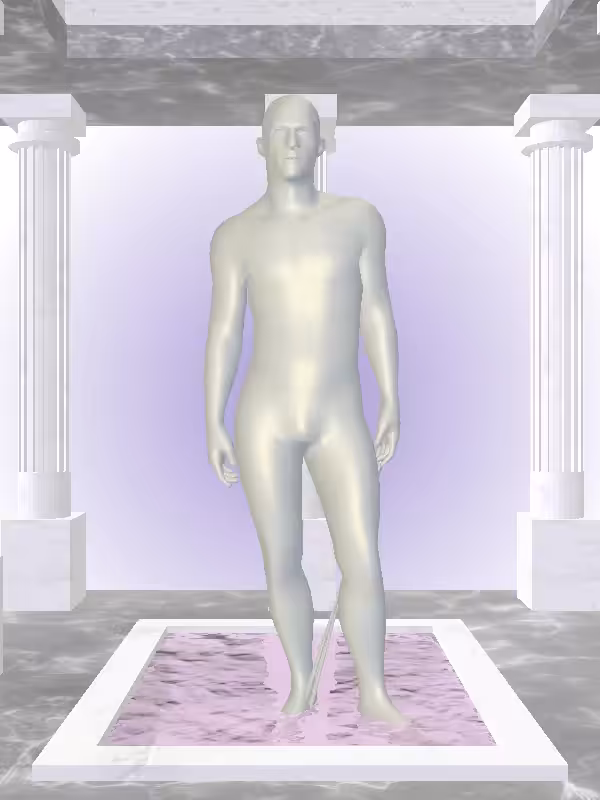 HeavenComputer: The Excited Mossy Champagne Man #3632