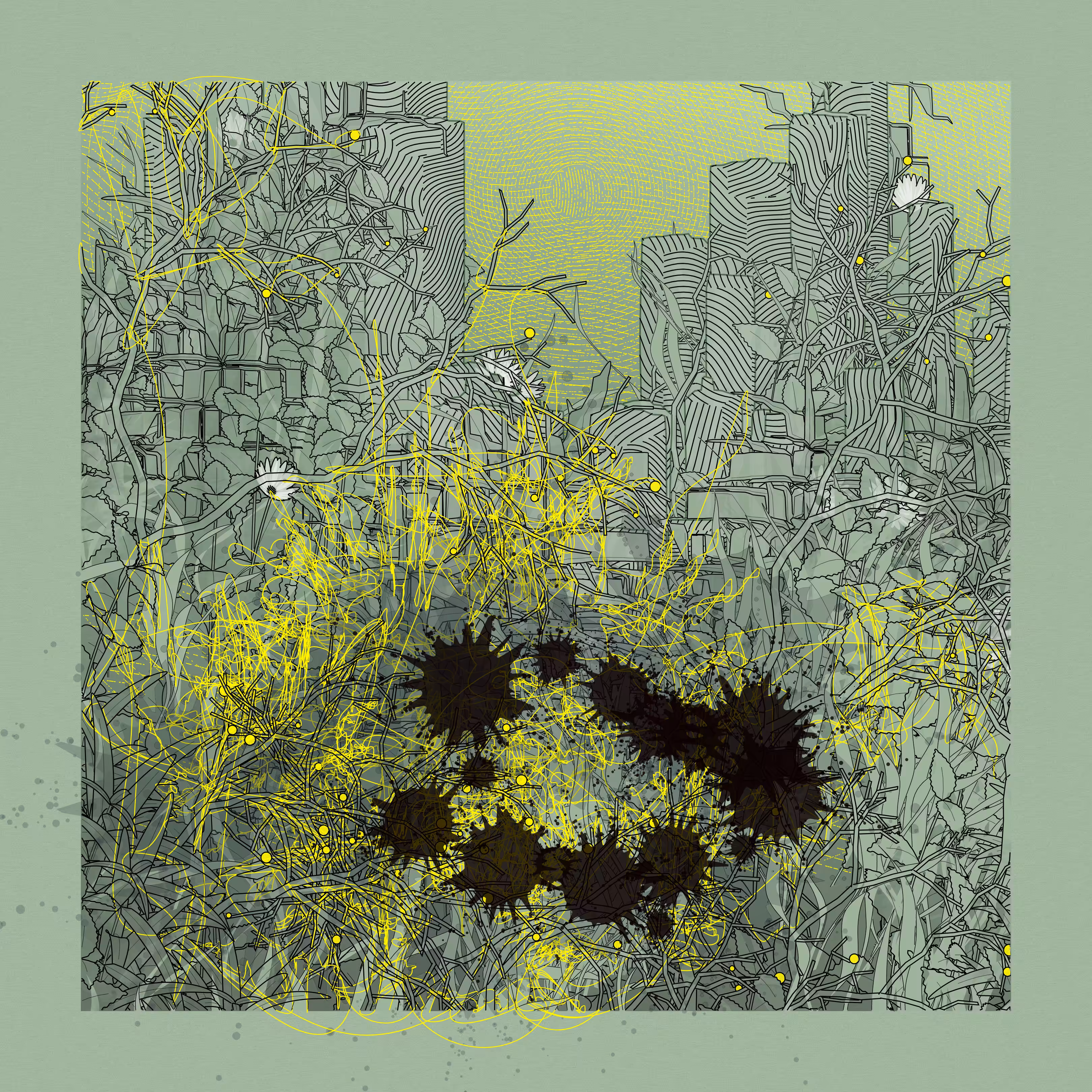 Landscape with Carbon Capture #9817