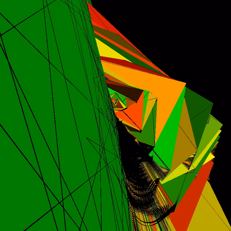 p5.js Descending a Staircase #52