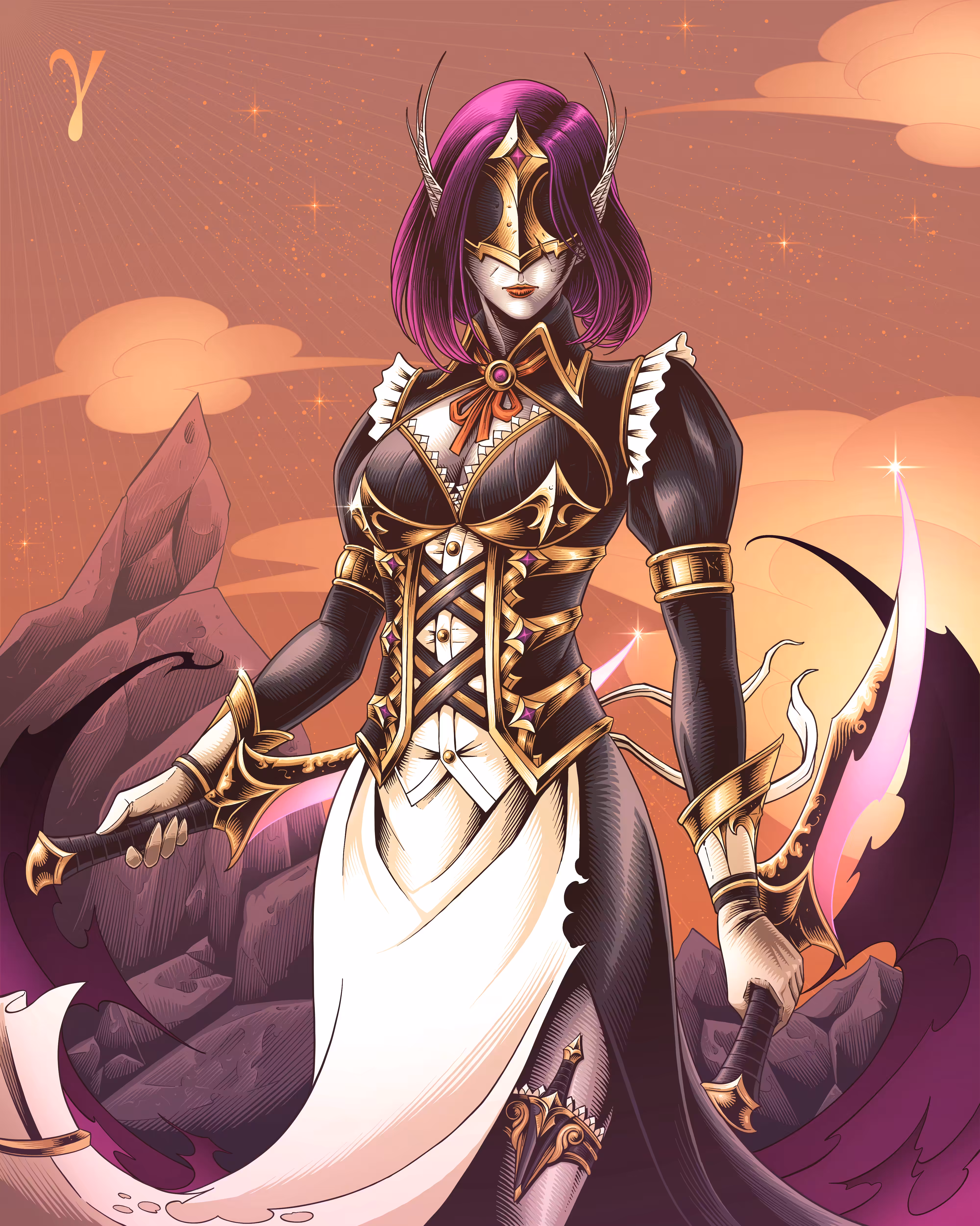 γ | Gamma the Assassin Maid