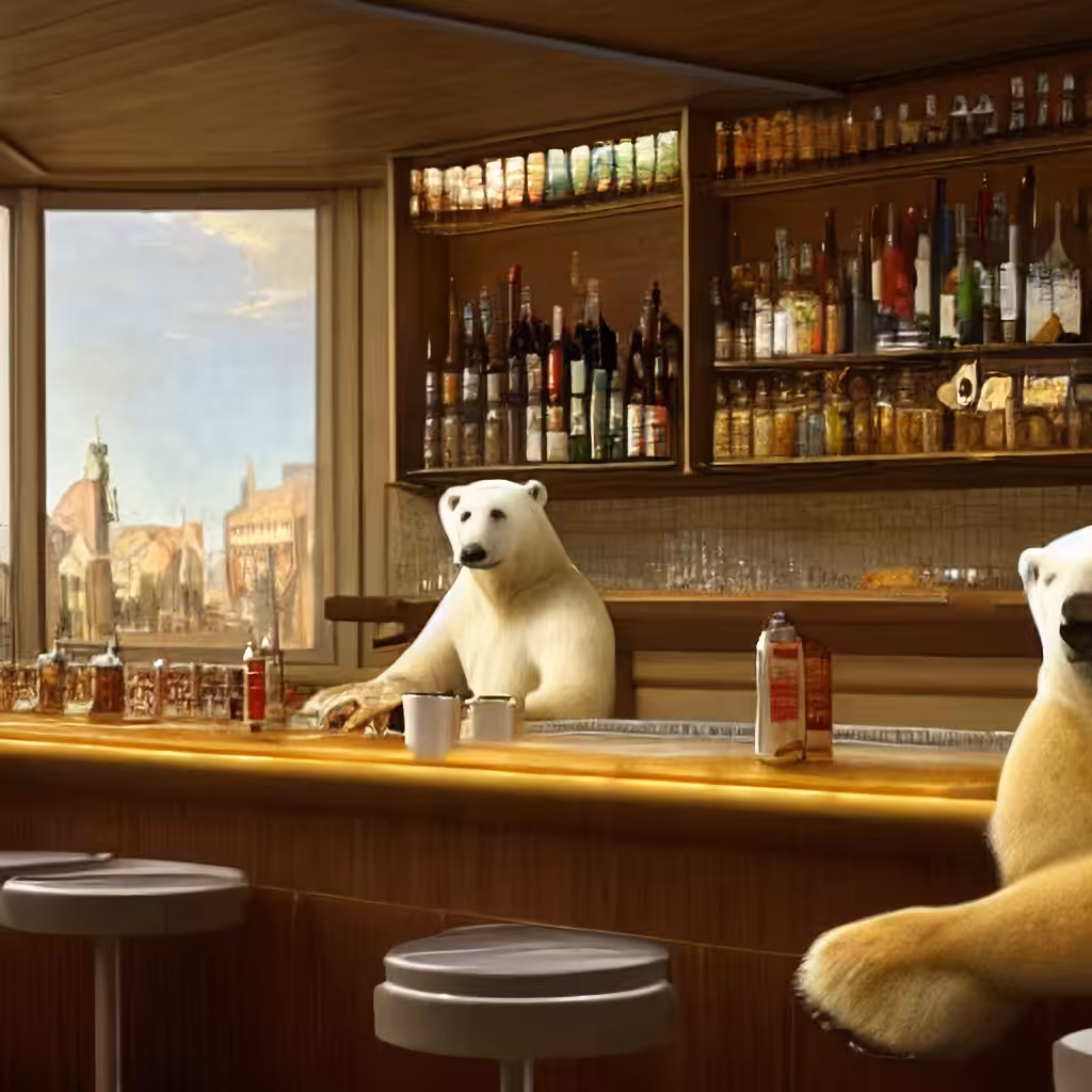 Bear Behind the Bar
