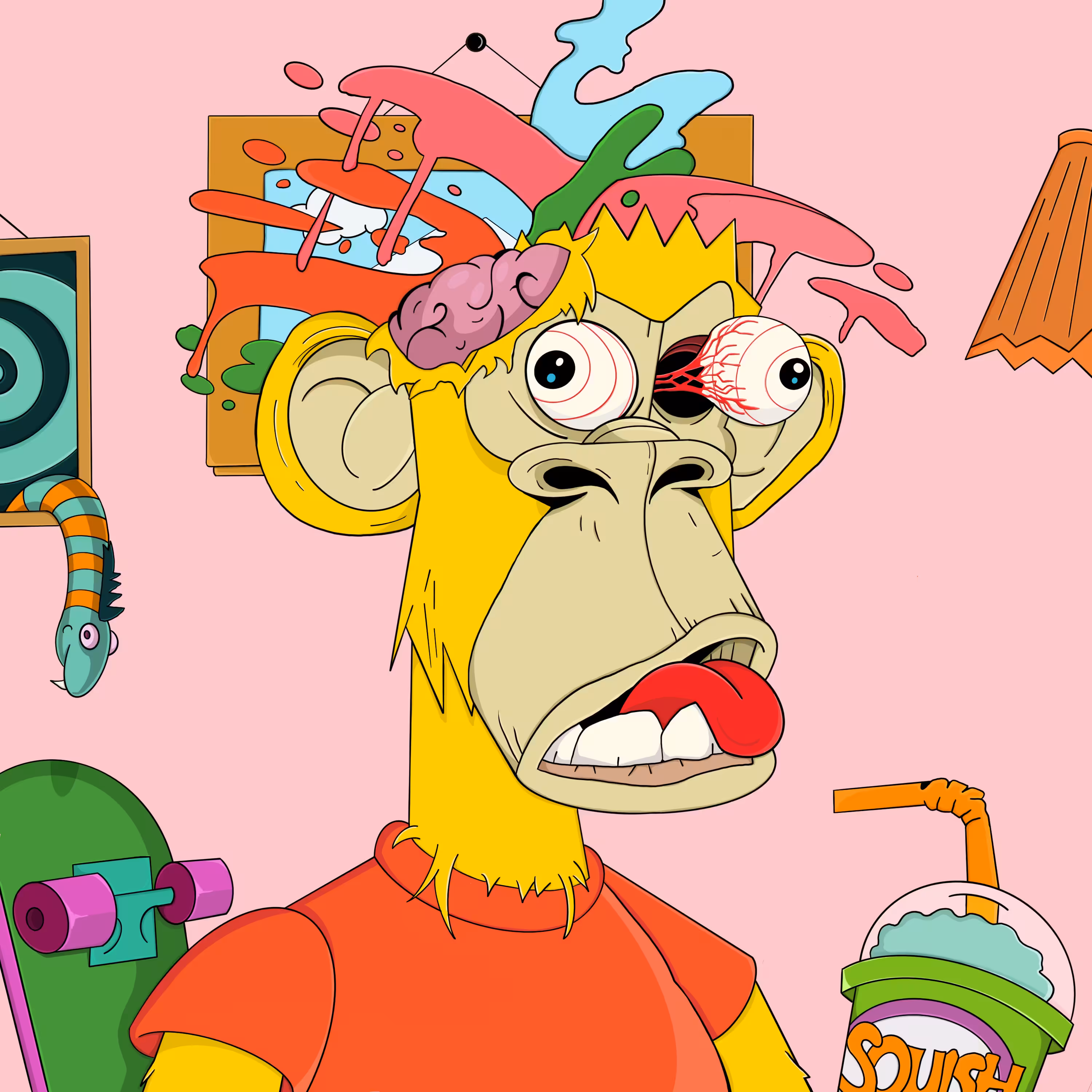 Bart Ape Gone Wild