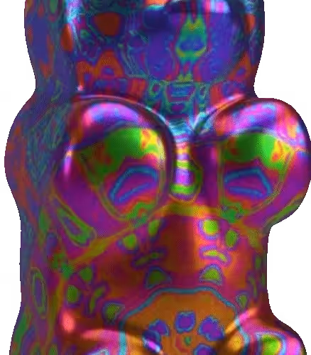 Rejected LSD Gummy Bear #012
