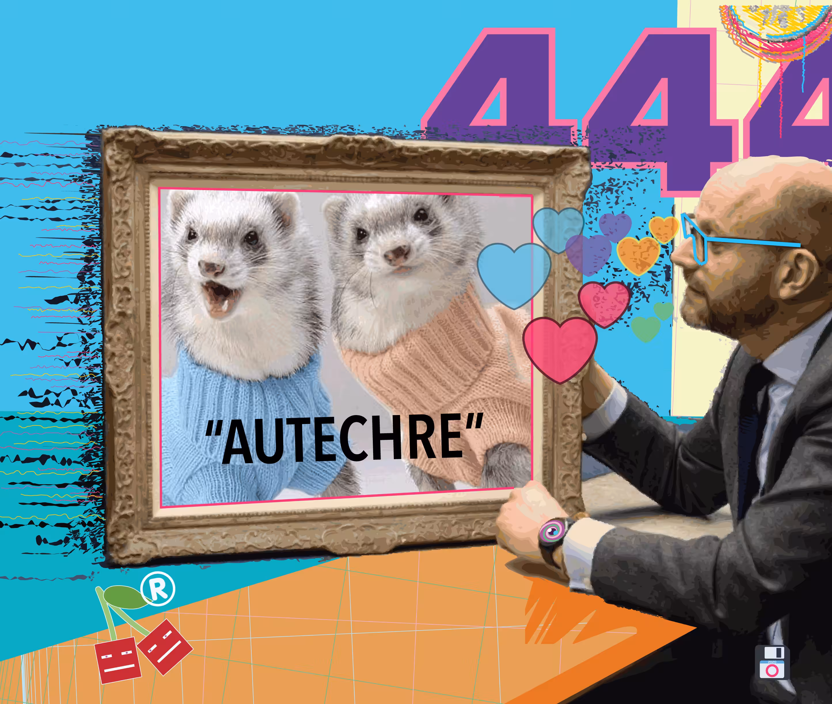 443.5