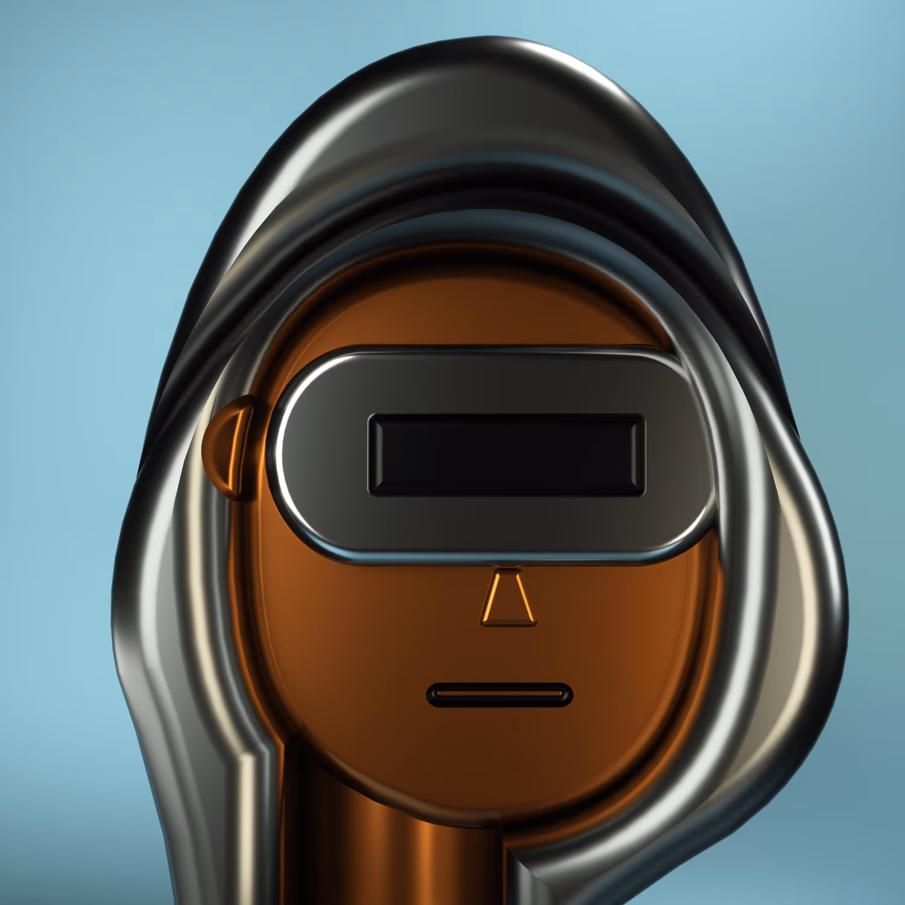 3D Chrome Punks: 3D Chrome Punk #0520