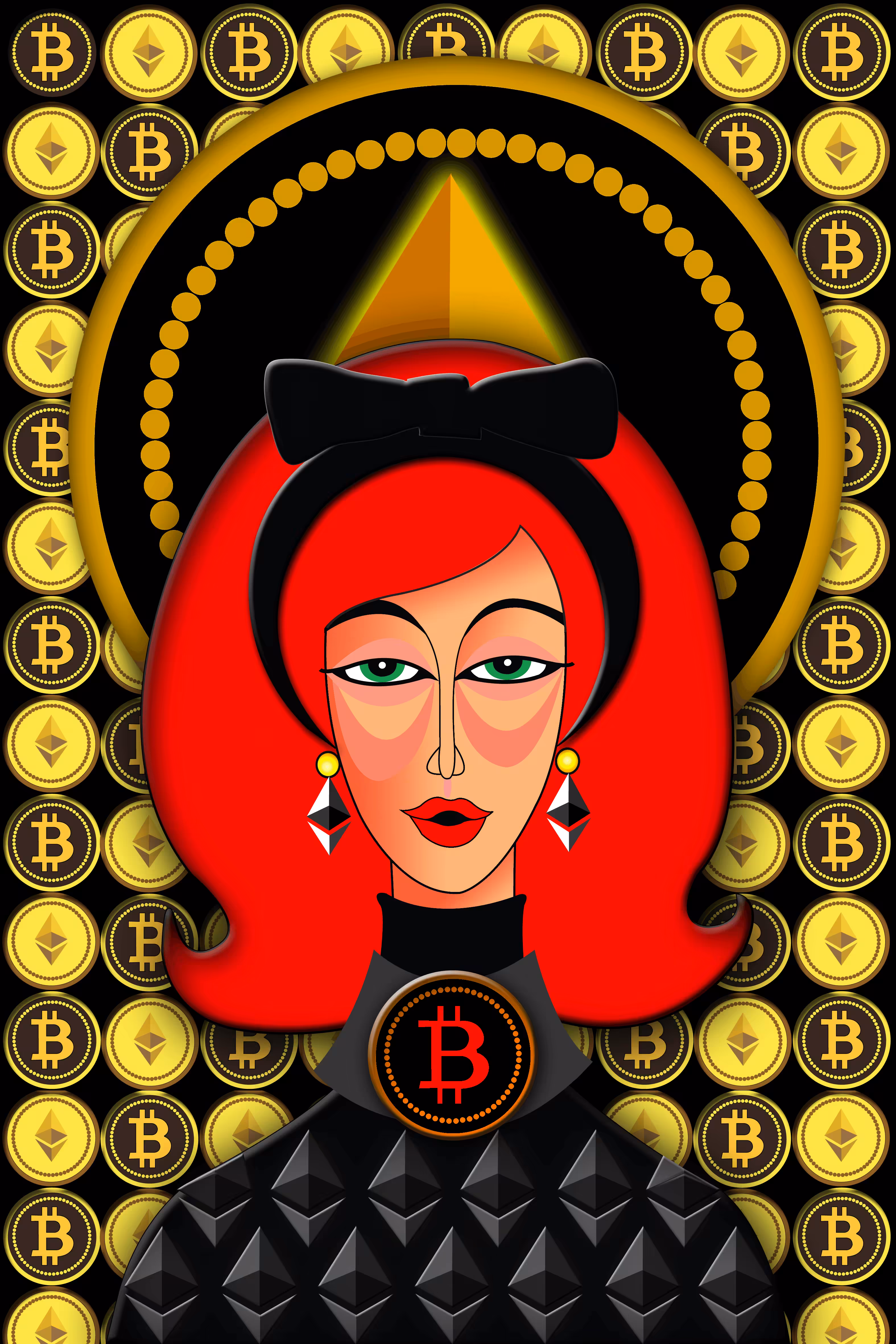 The crypto lady  # 13