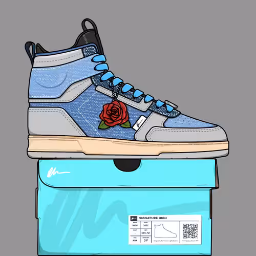 Signature Sneakers Highs #854