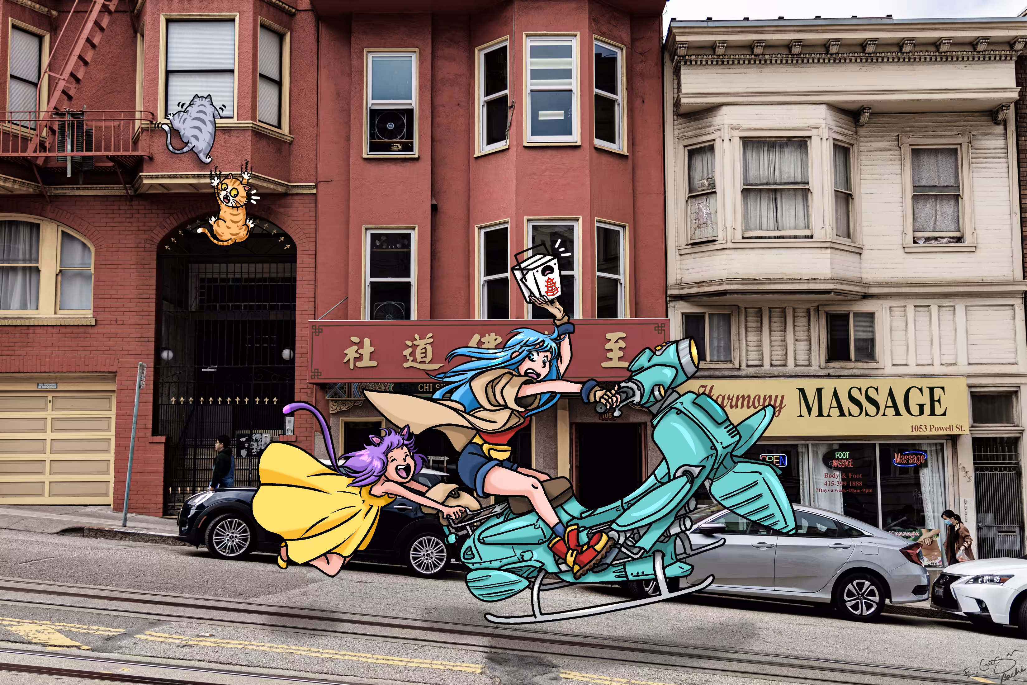 Noodles on the Run