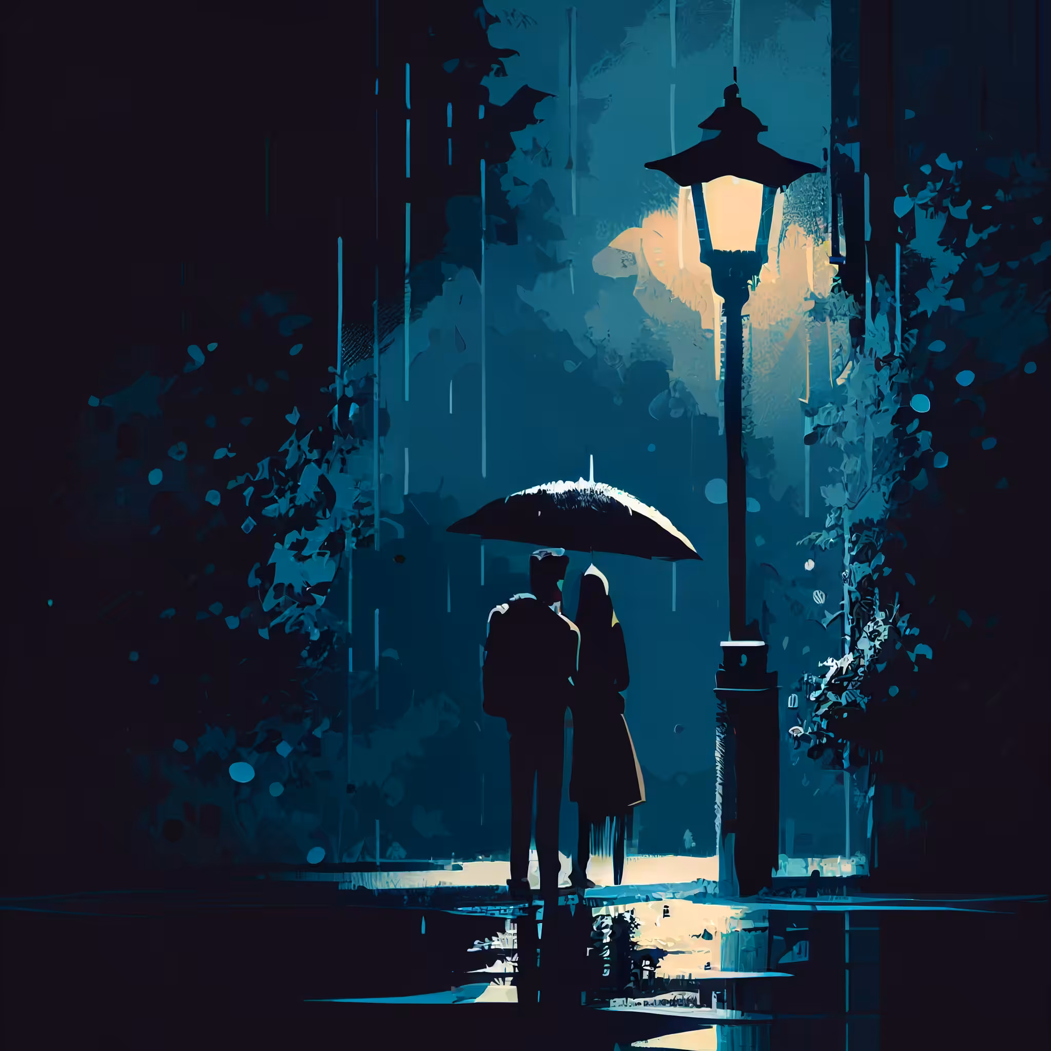 One umbrella for two