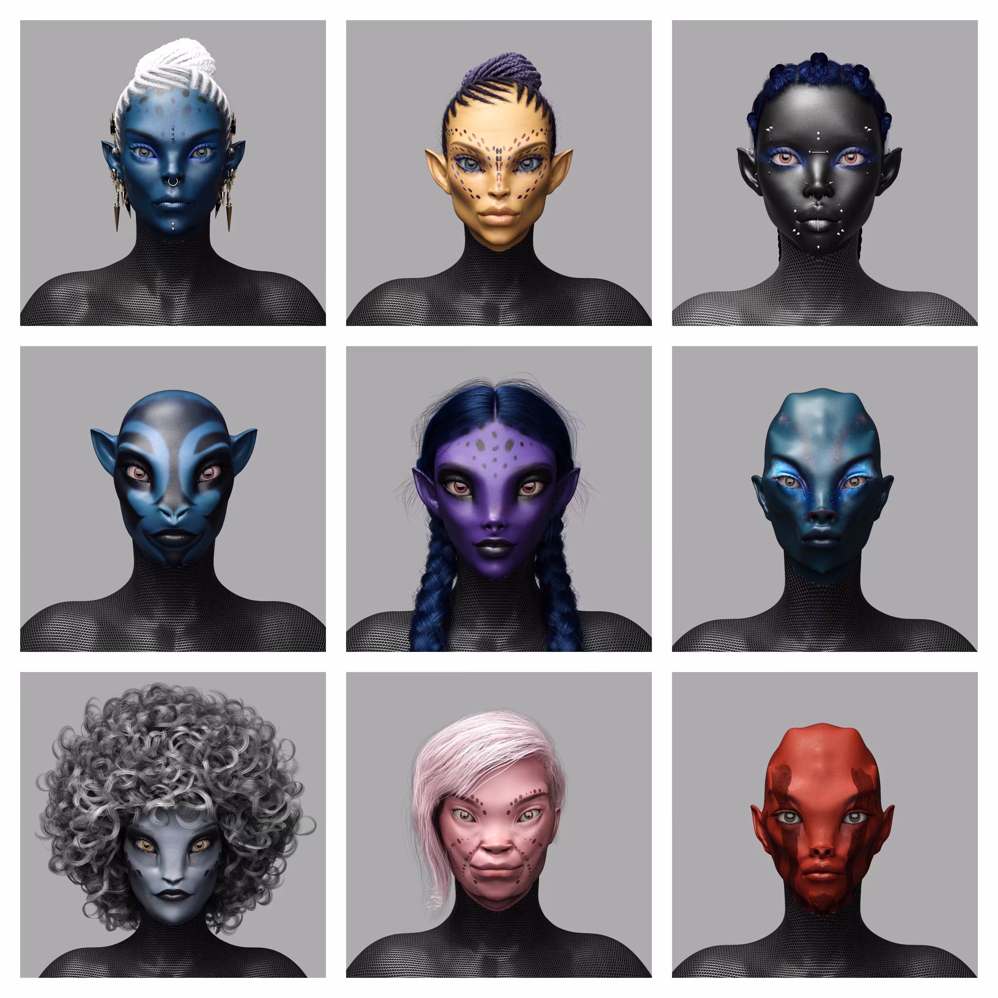 MARTIAN BEAUTY PORTRAITS VOL 1