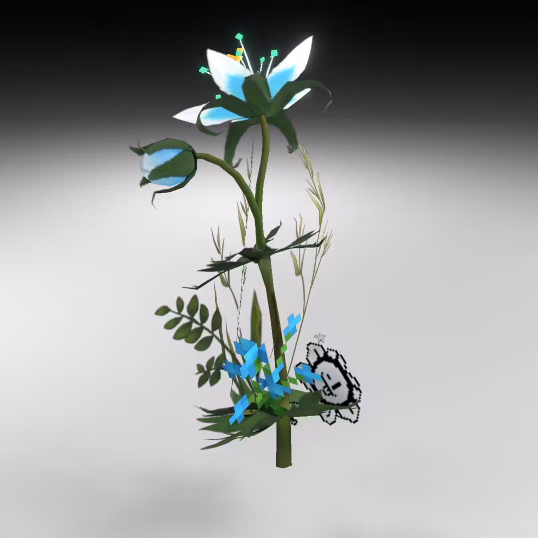 Hand-hacked Bouquet 66