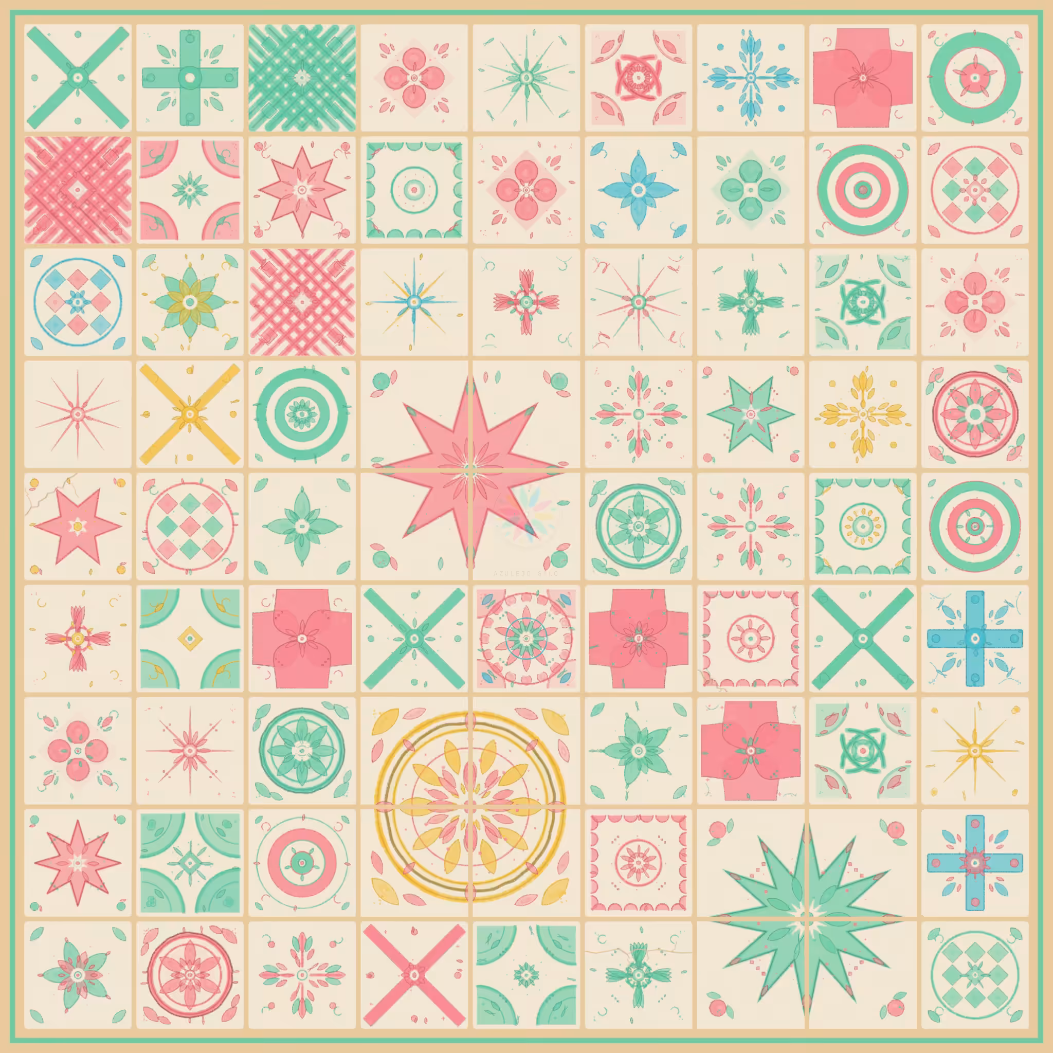 Azulejo Galo by Bryan Brinkman #60