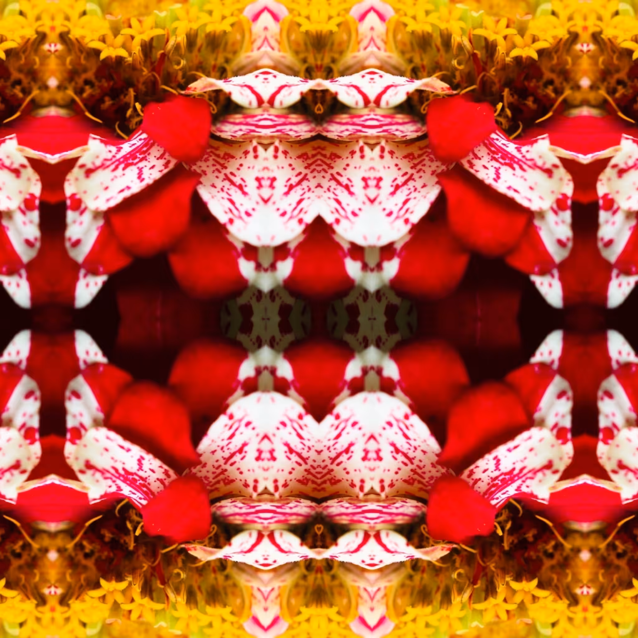 flower curtains xii