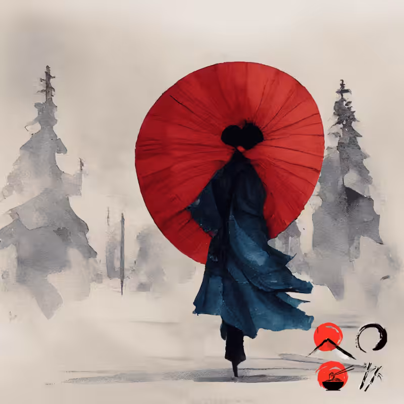 A walking geisha #23