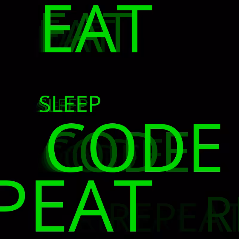 Eat Sleep Code Repeat #13
