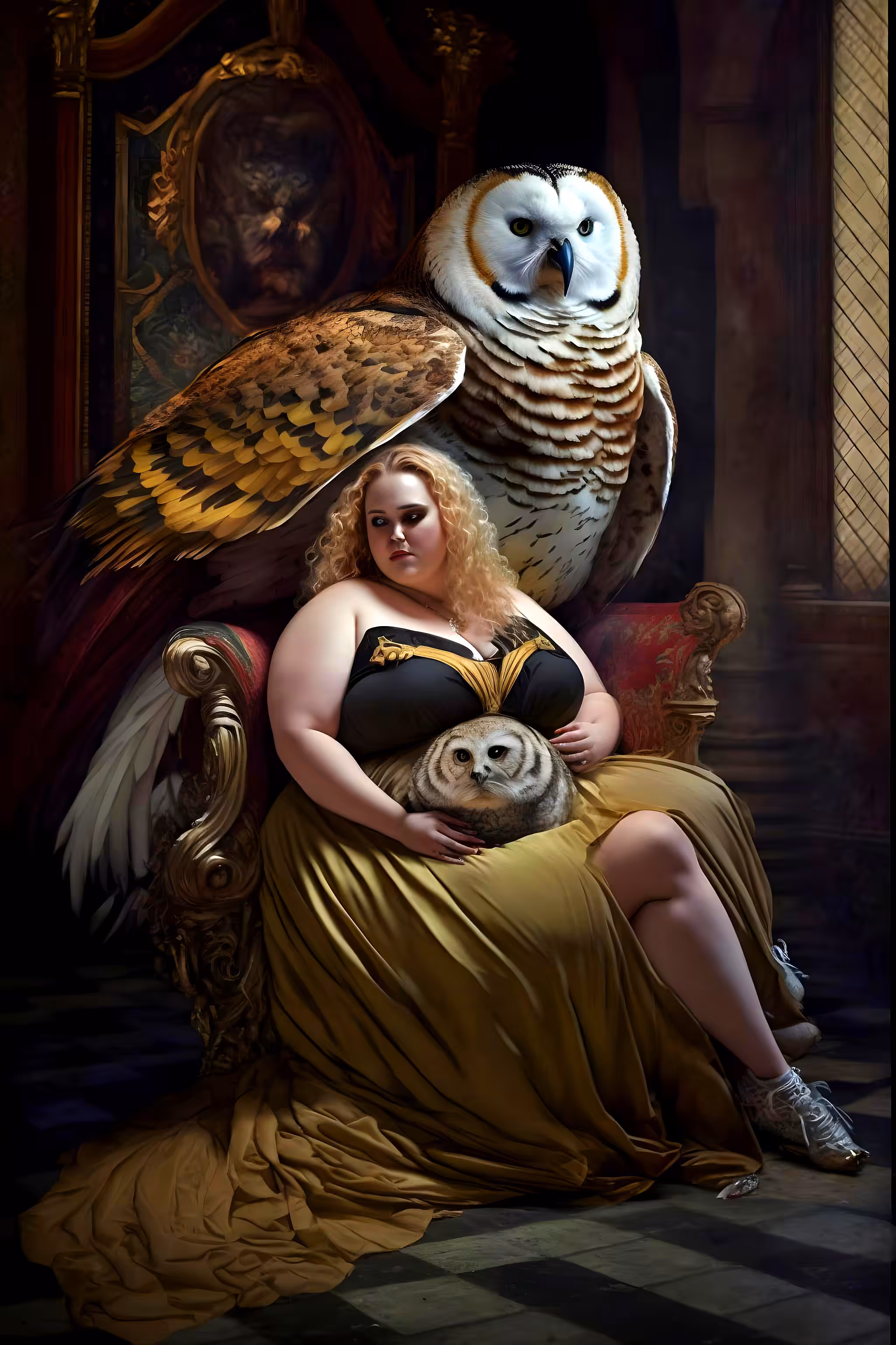 Domestic owl