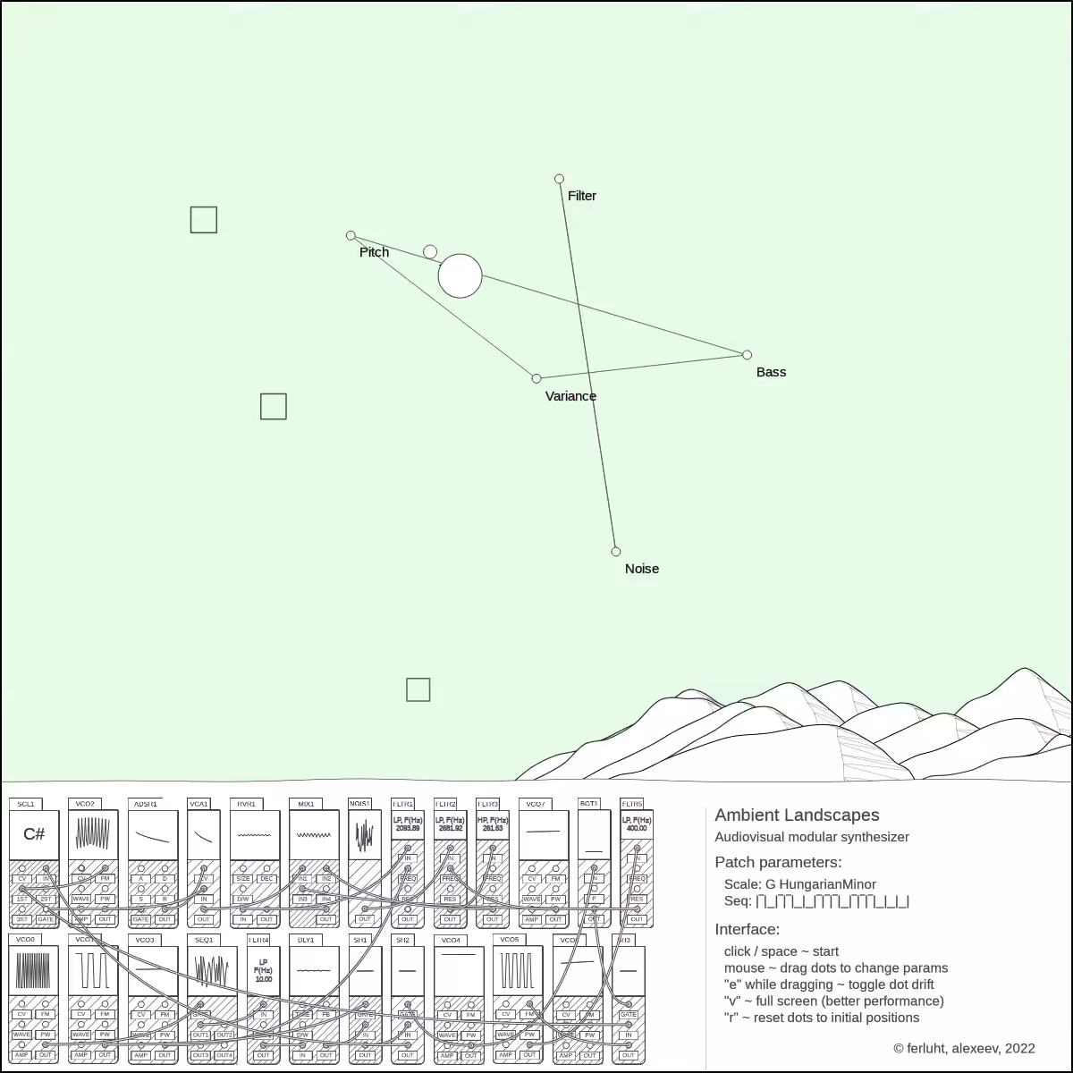Ambient Landscapes synthesizer #6