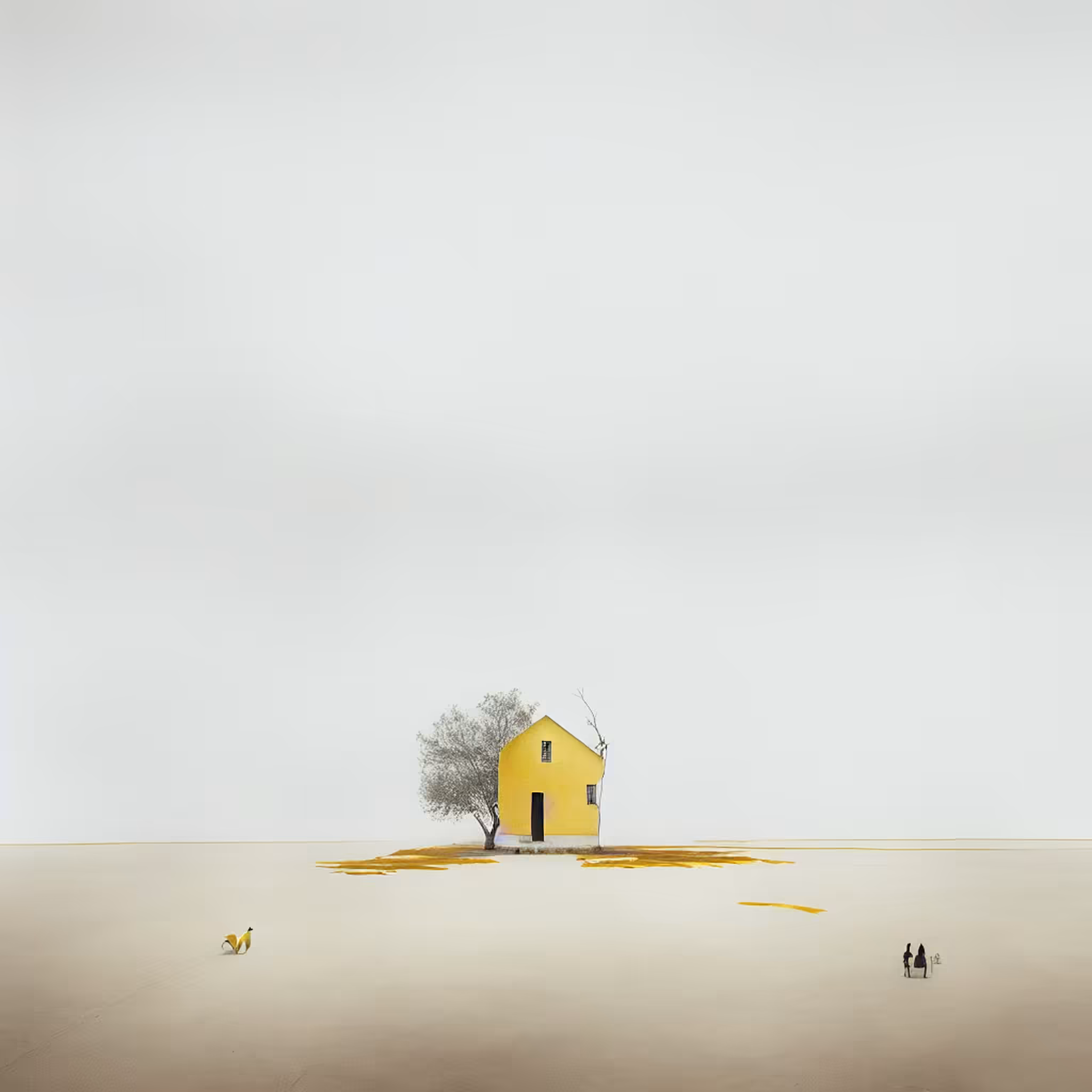 Yellow Trees and Houses - 1 #6