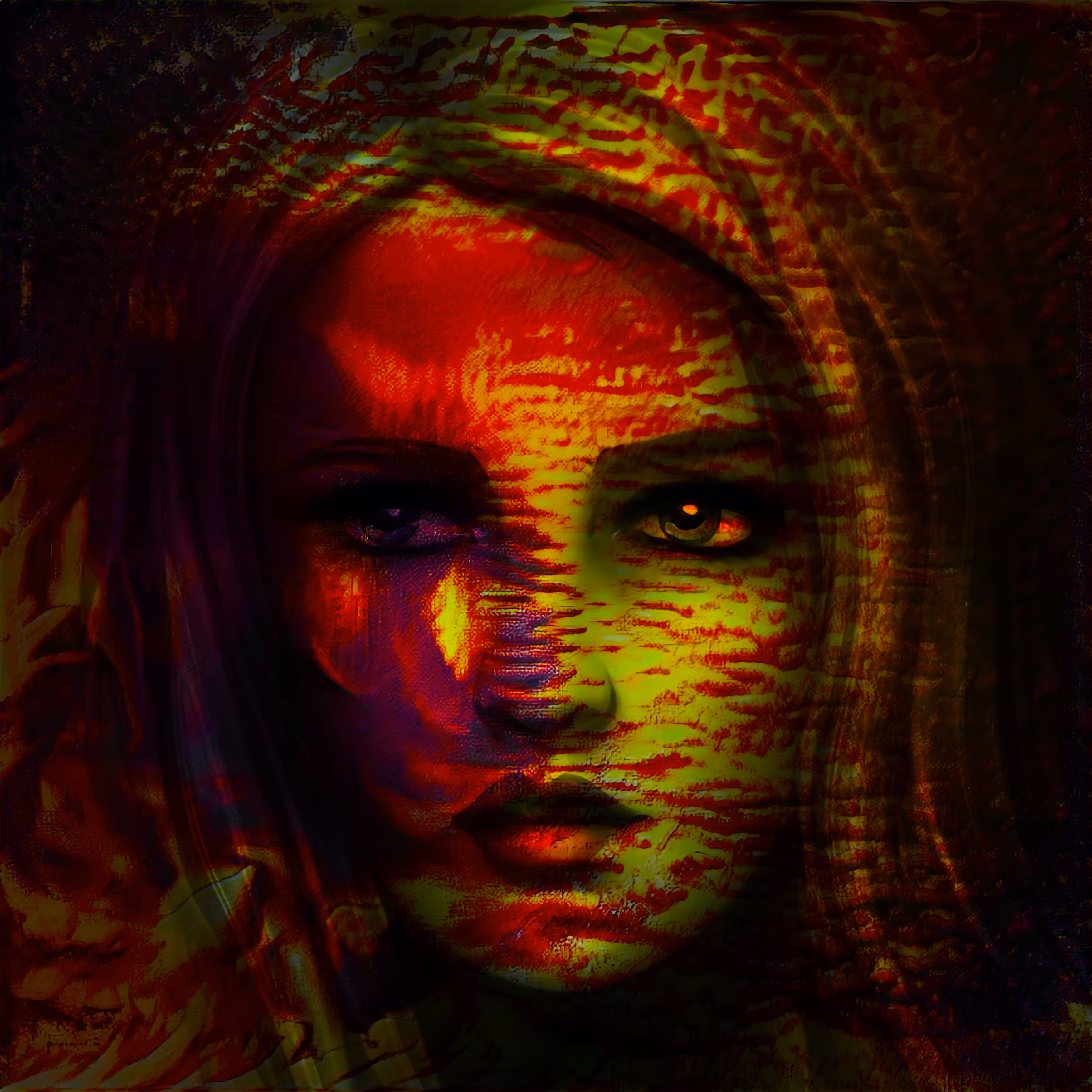 Painted Faces: Vizago #22