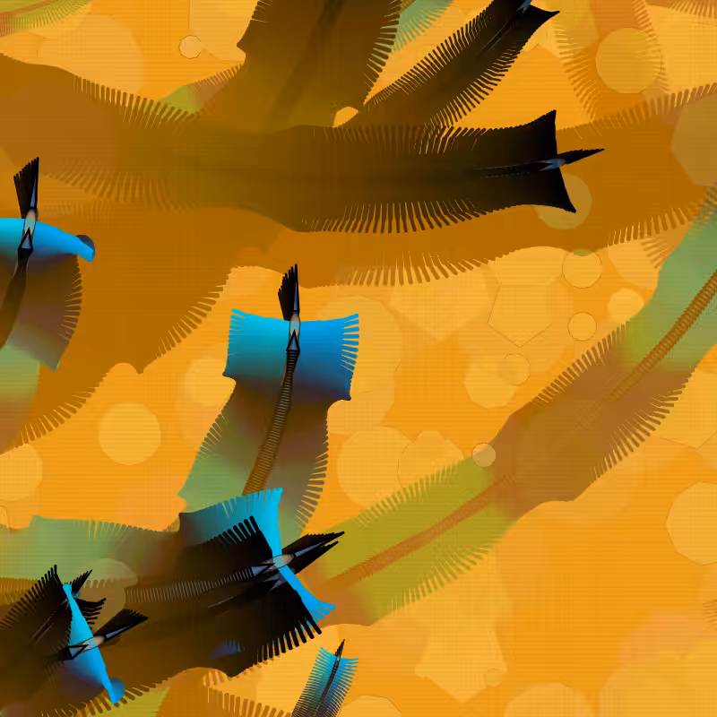 Painter's Flock by Ed Cavett #45