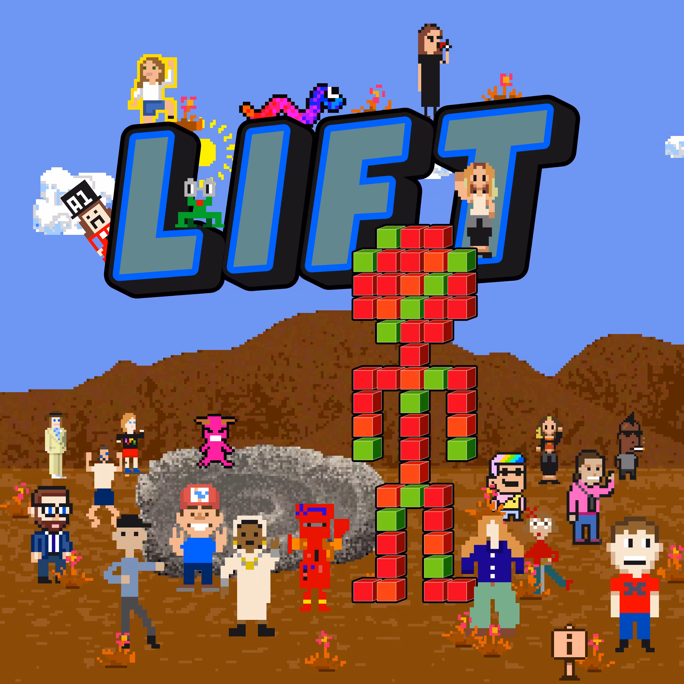 LIFT (a self portrait) #84