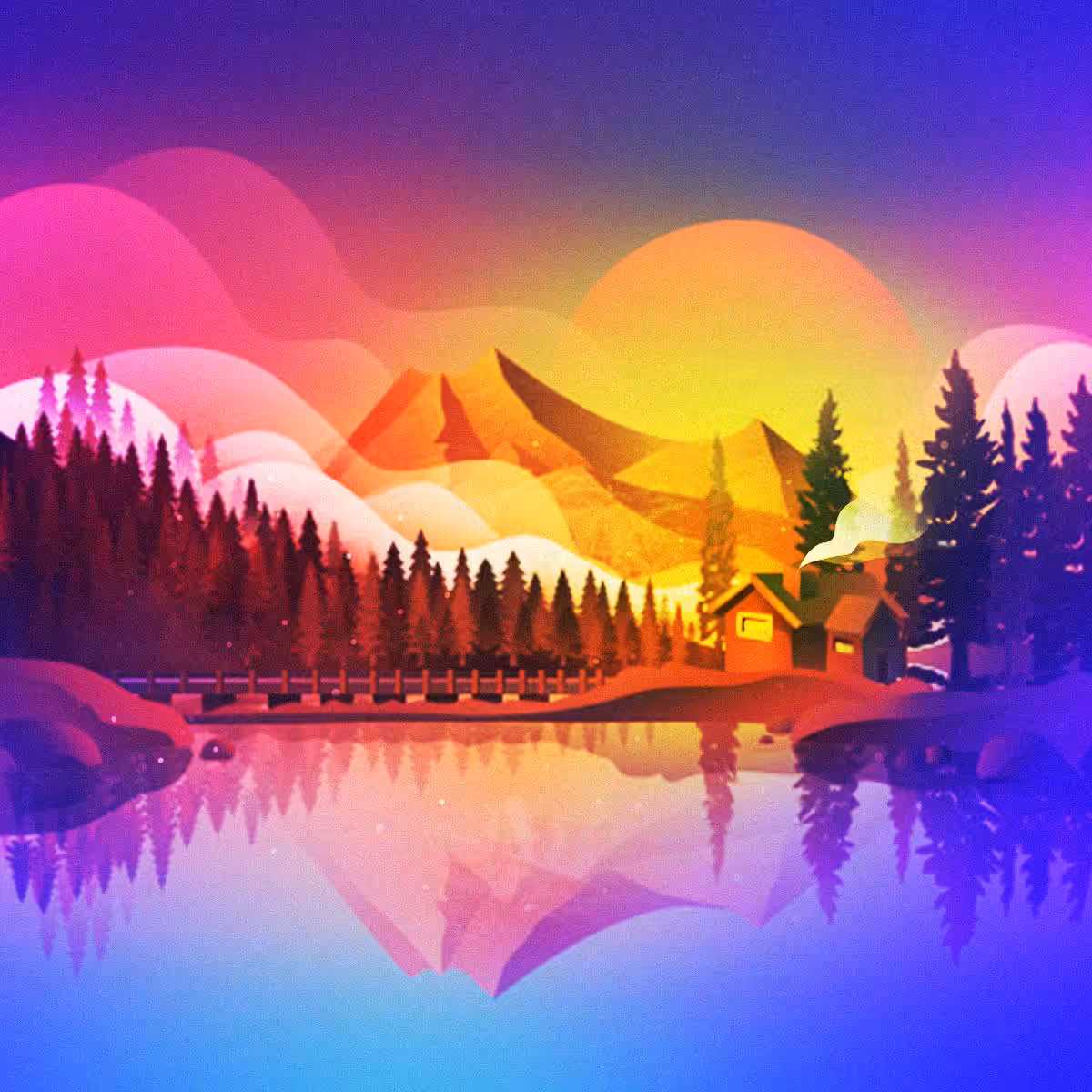 Beautiful countryside