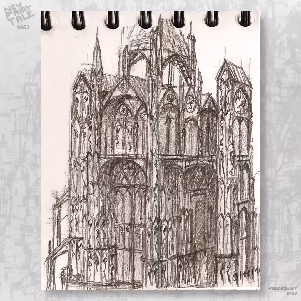Cathedral in Sketchbook 0063