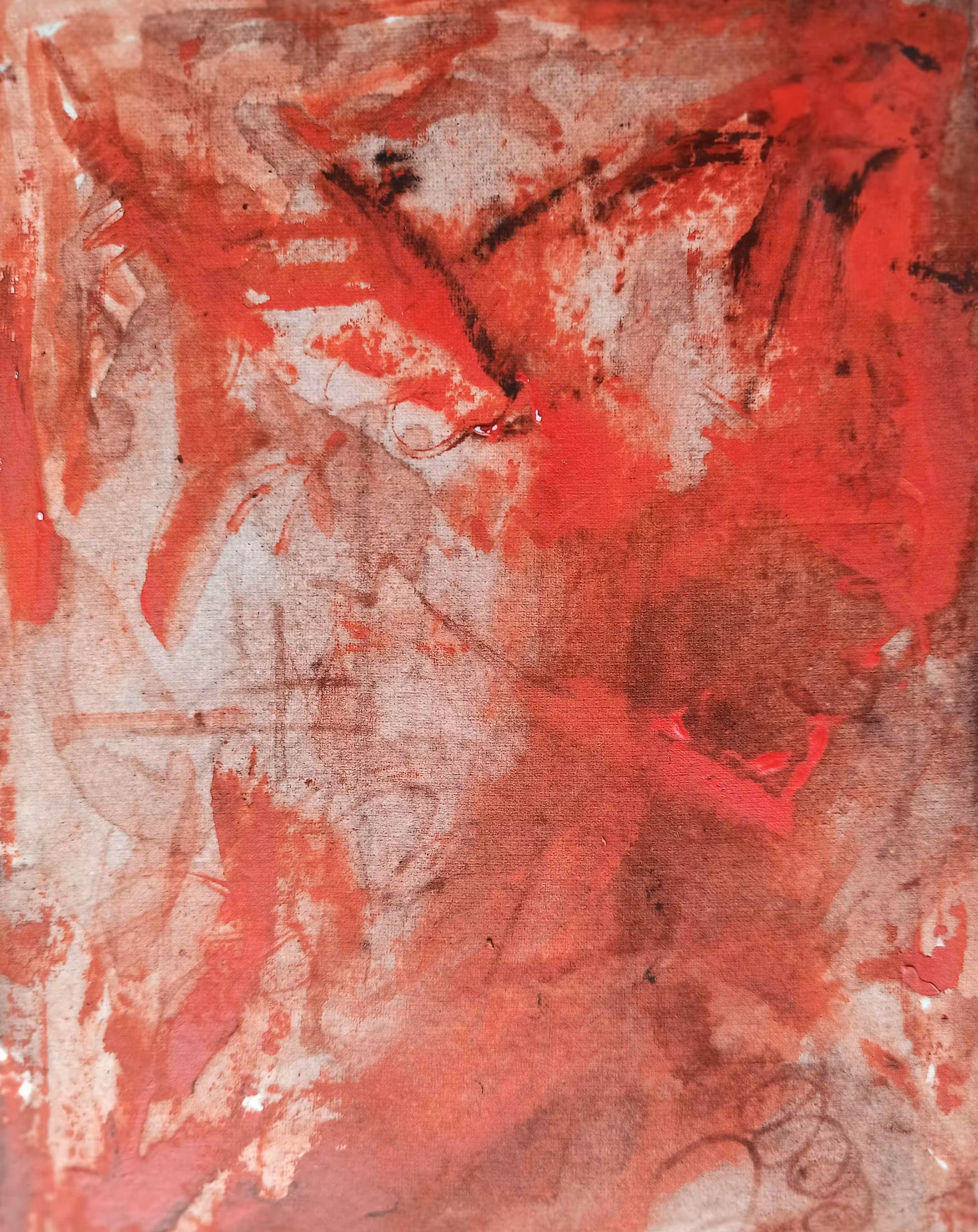 Mystic II: Ink, Acrylic paint, Alcohol