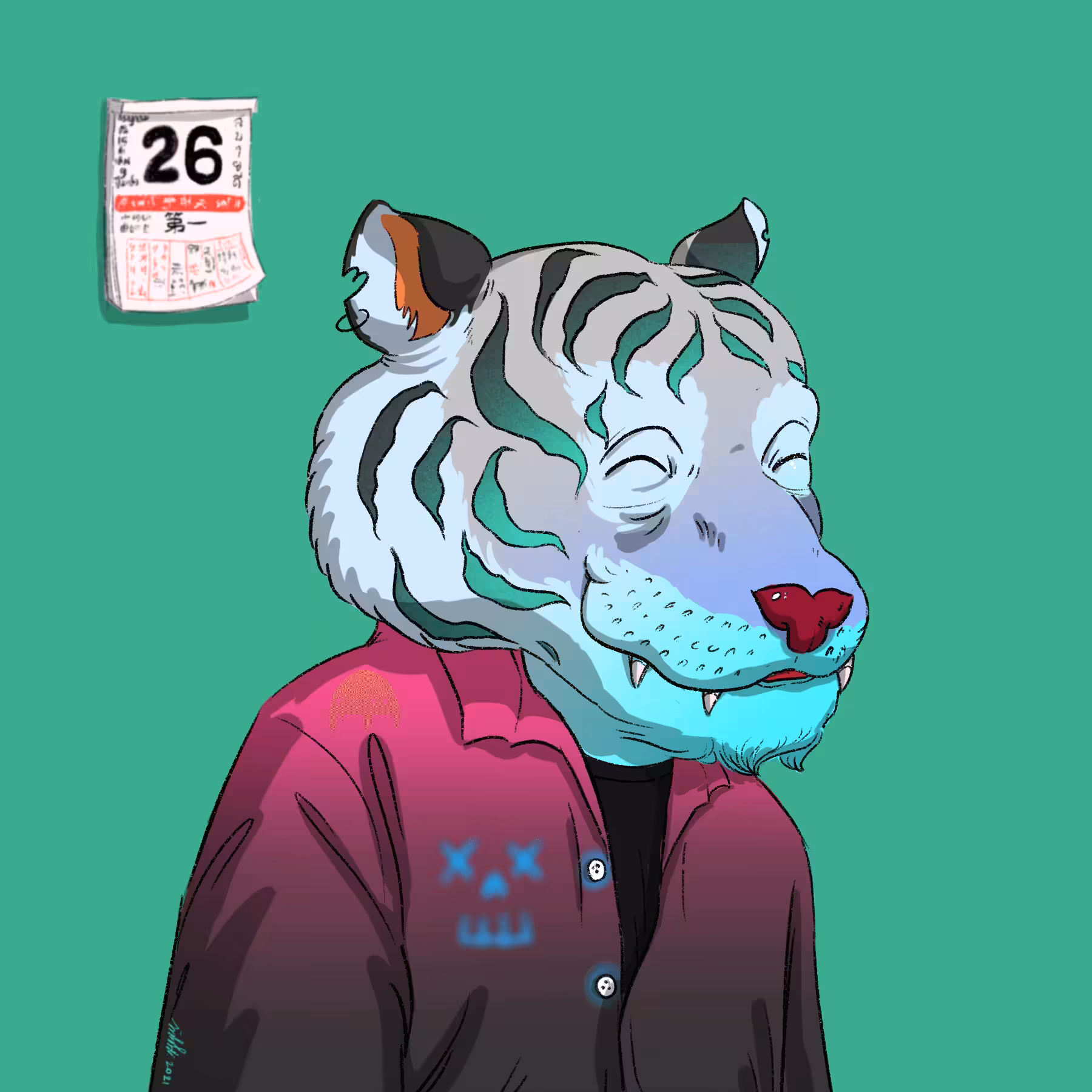LUNGtiger smiling ||