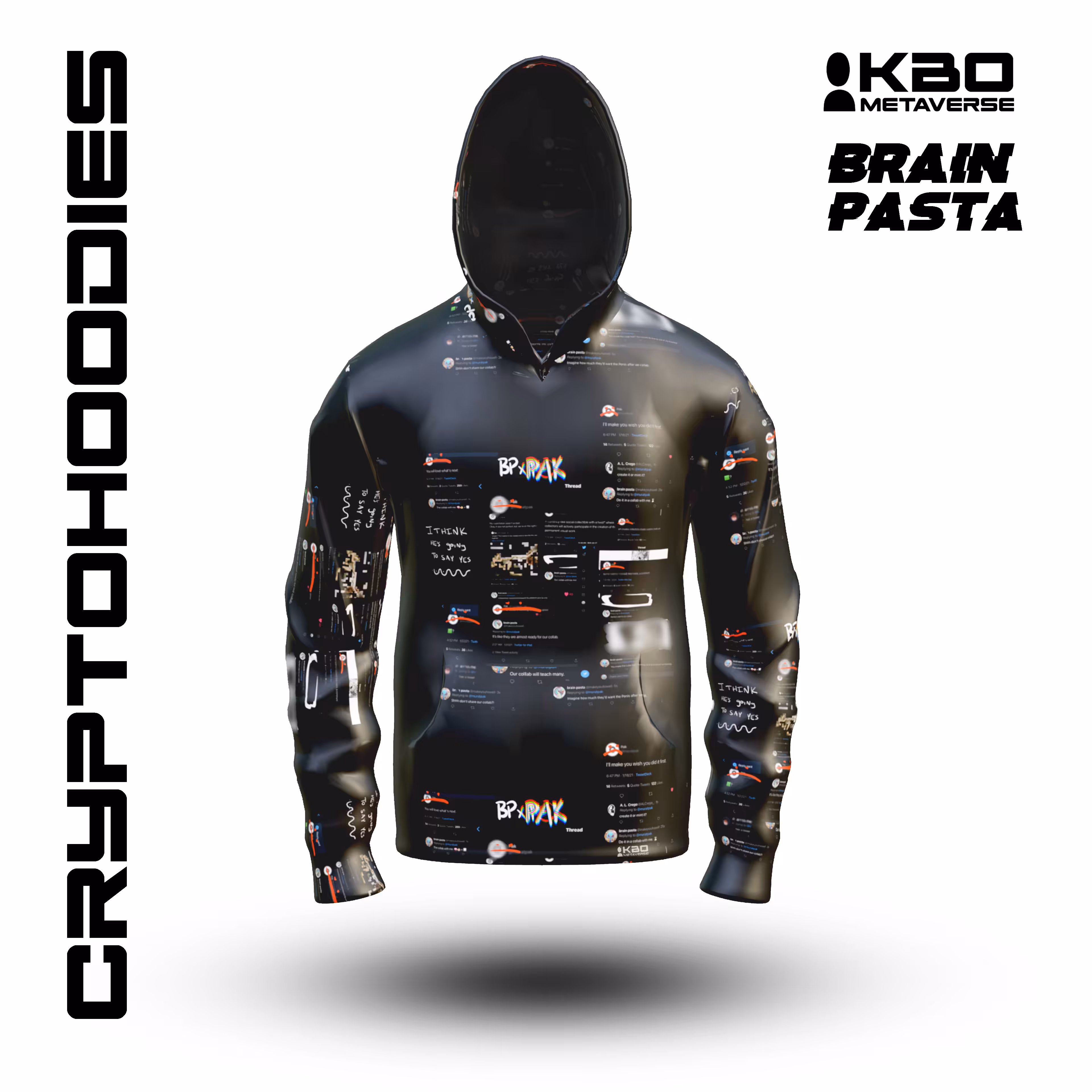 Cryptohoodies Brain Pasta