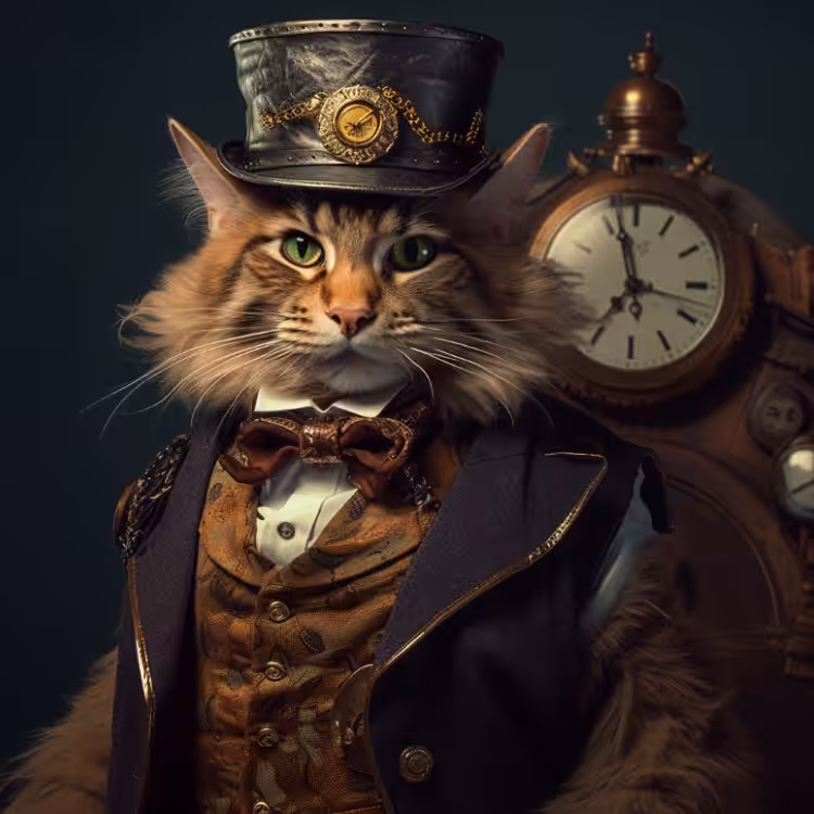 Steampunk Cats 
